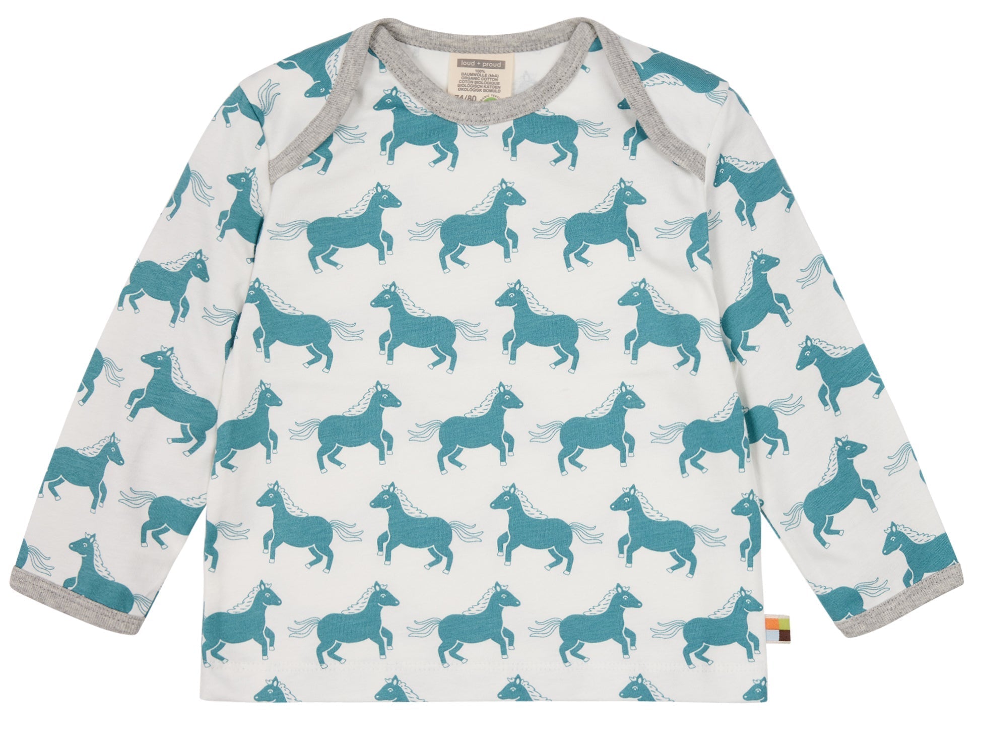 Shirt Druck - loud + proud - 1101-top-62/68