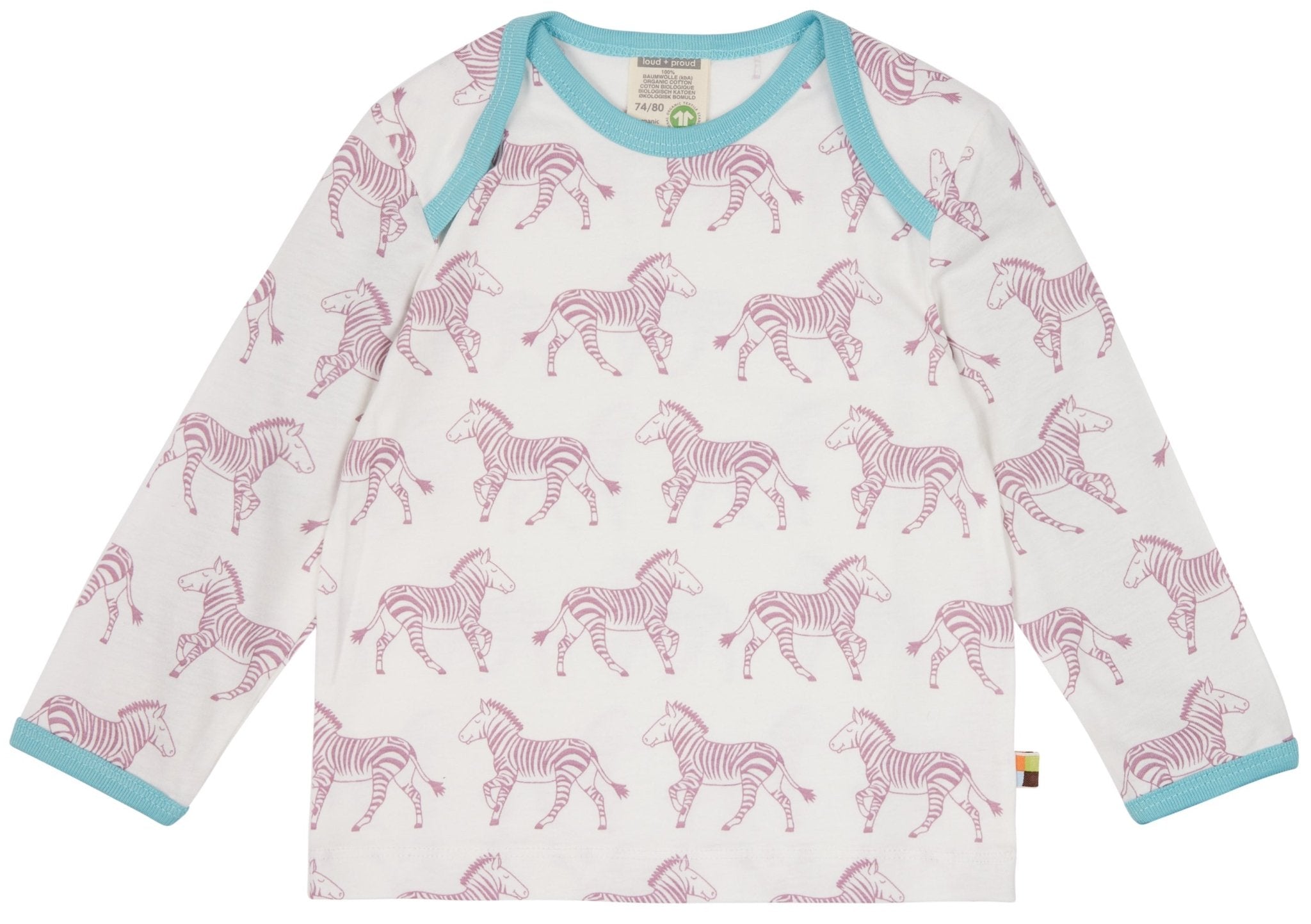 Shirt Druck - loud + proud - 1119 - ast - 62/68