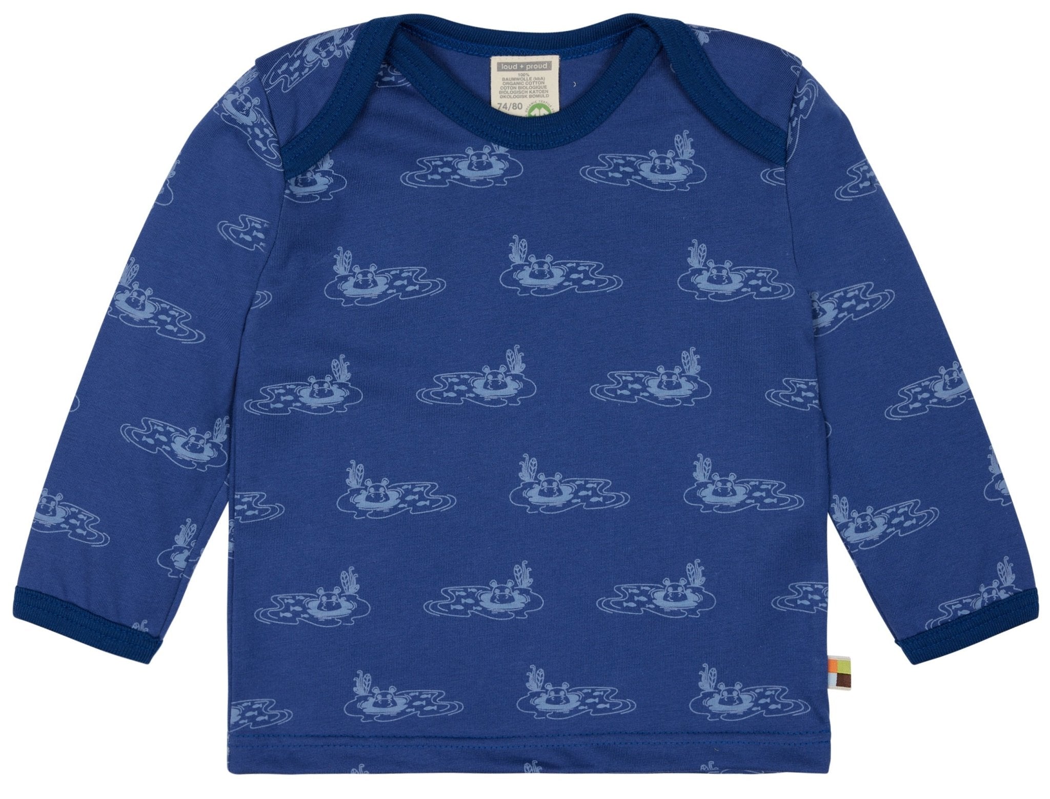 Shirt Druck - loud + proud - 1125 - ul - 62/68