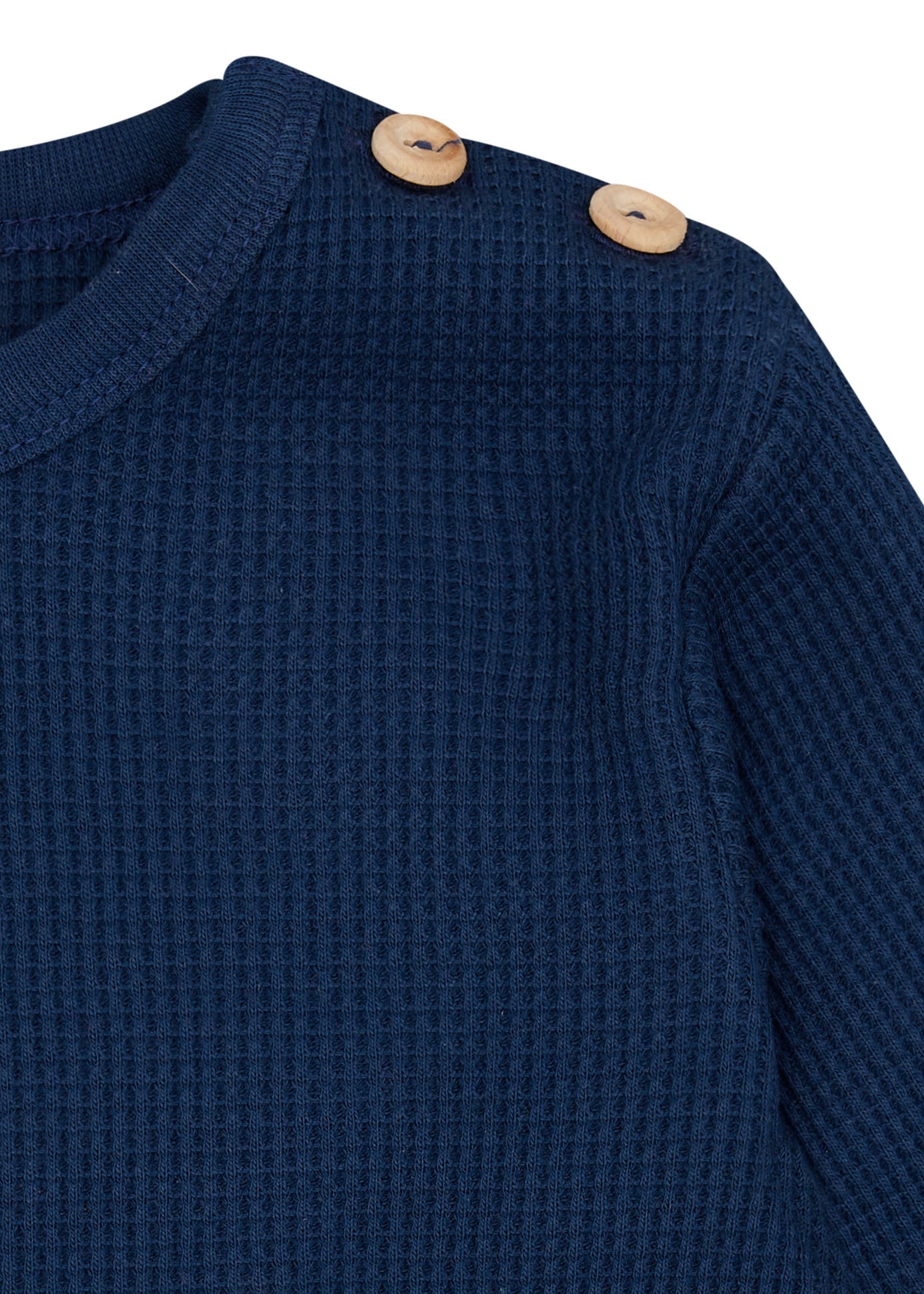 Shirt in Waffelstruktur - loud + proud - 1203 - ul - 62/68