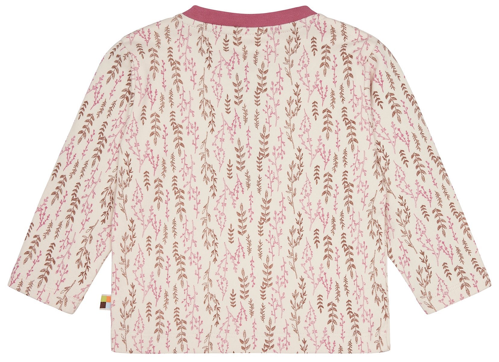 Shirt Interlock mit Druck - loud + proud - 1164 - rou - 62/68