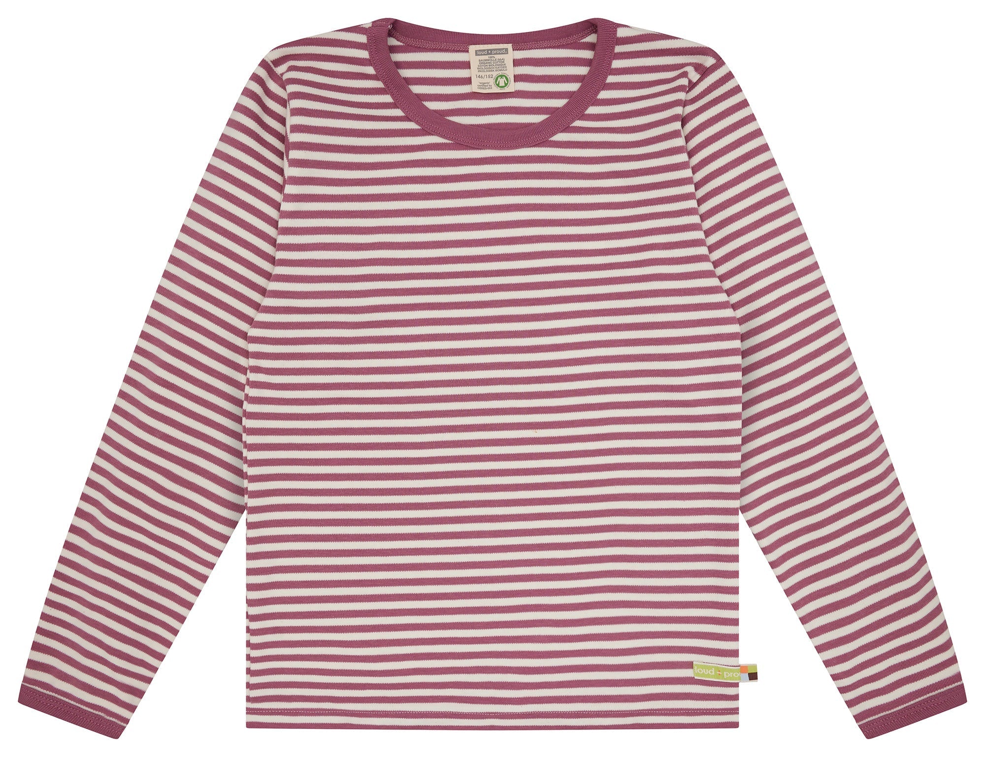 Shirt Interlock Ringel - loud + proud - 1199K - grp - 134/140