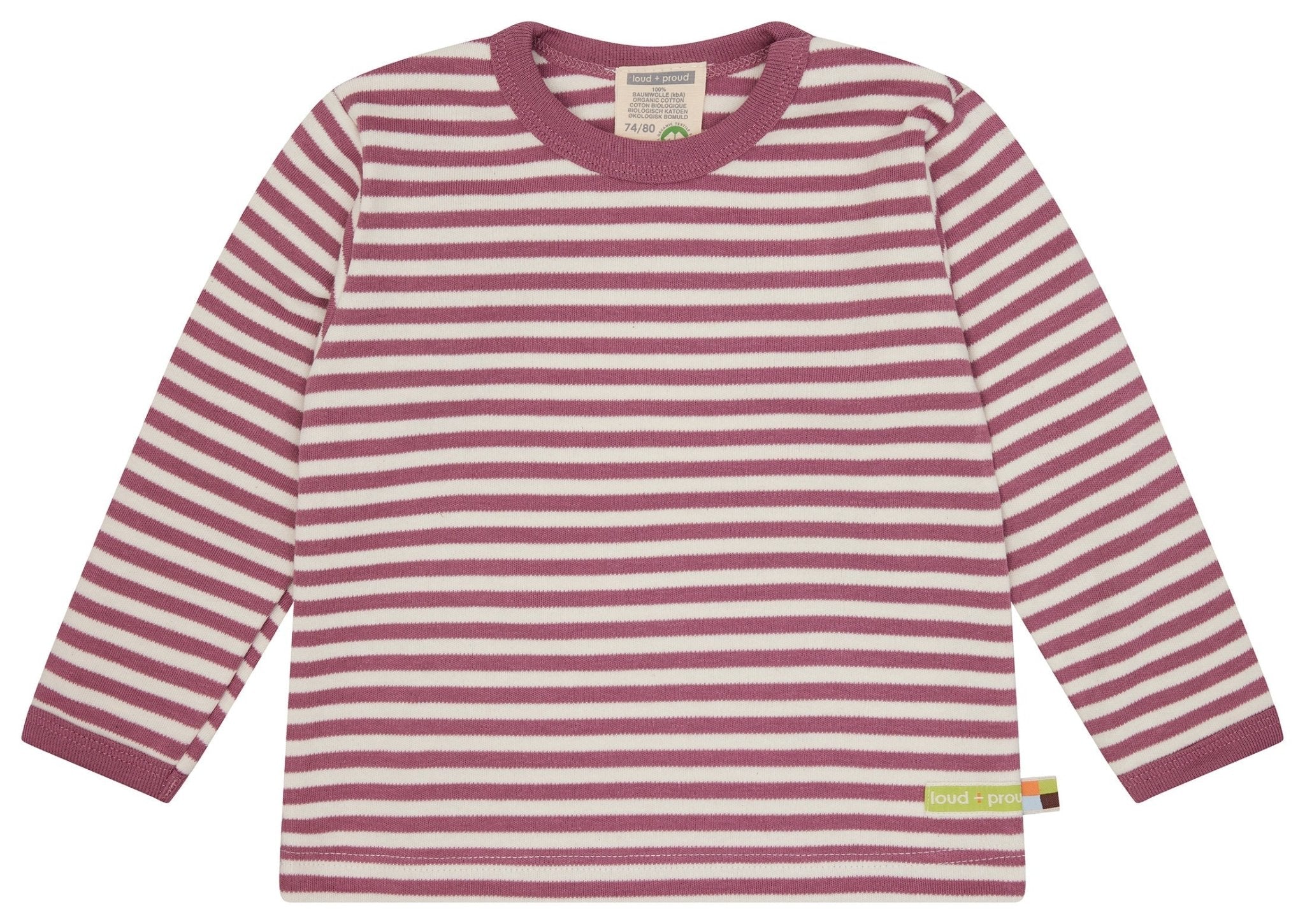 Shirt Interlock Ringel - loud + proud - 1199 - grp - 62/68