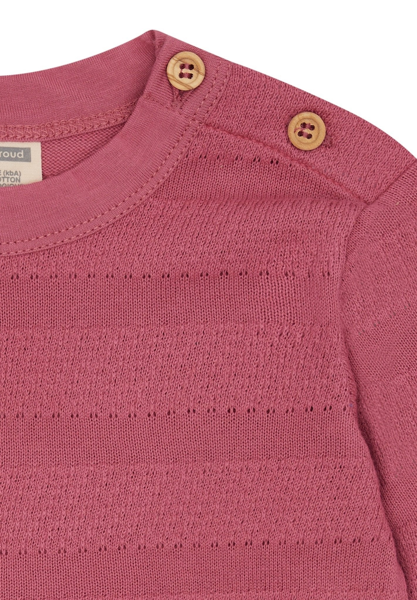 Shirt Jacquard - loud + proud - 1185 - rou - 62/68