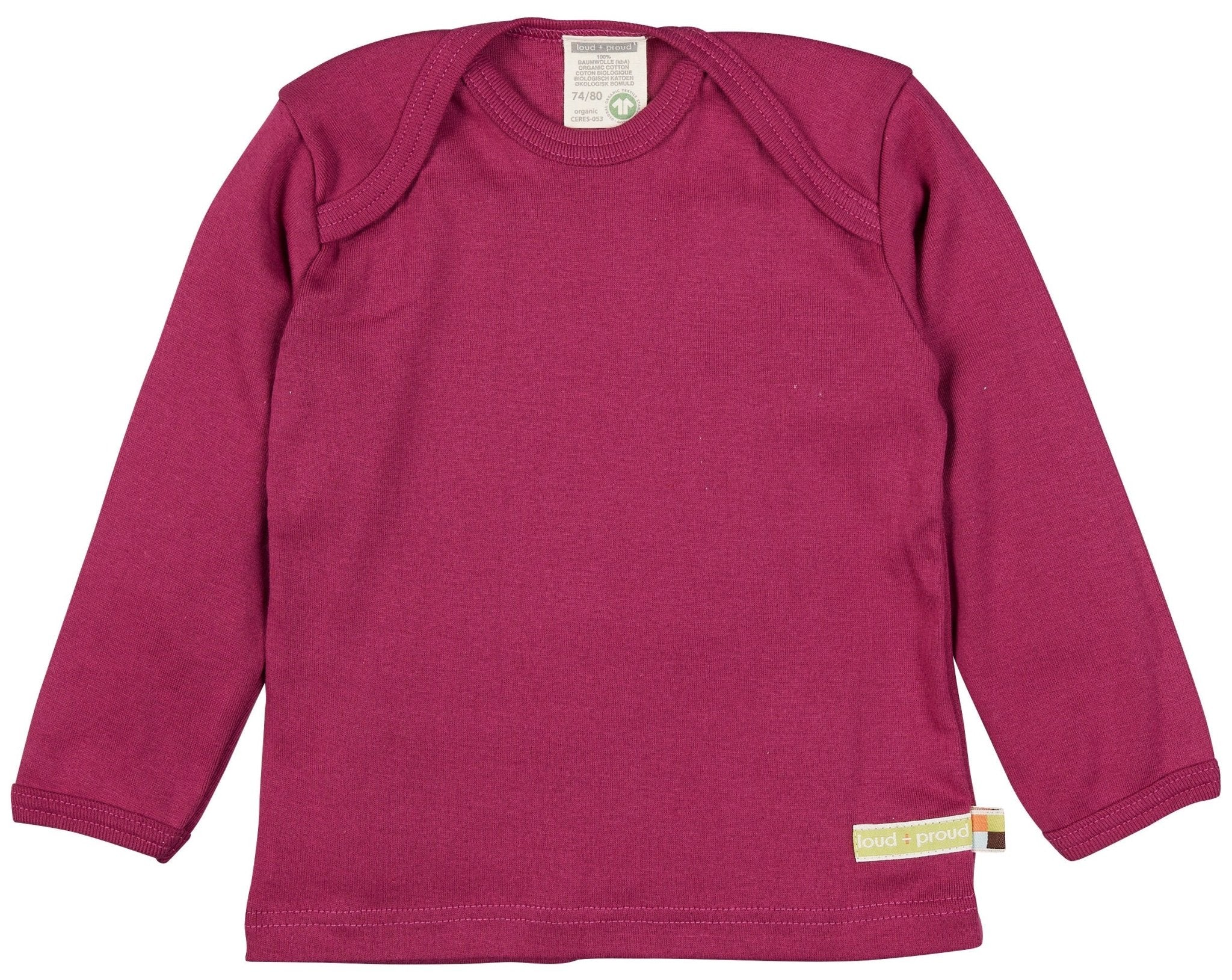 - Shirt Langarm - loud + proud - 1074-or-50/56