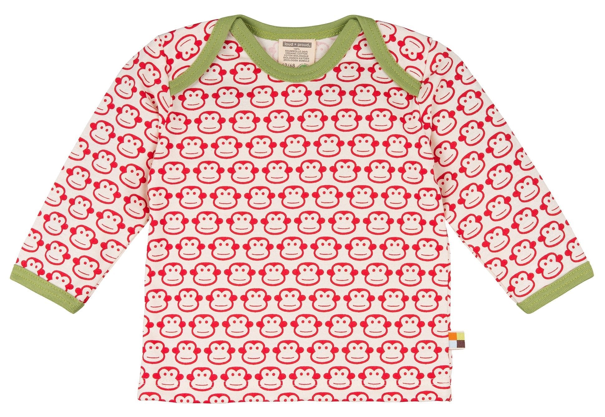 - Shirt Langarm Druck - loud + proud - 286-to-62/68