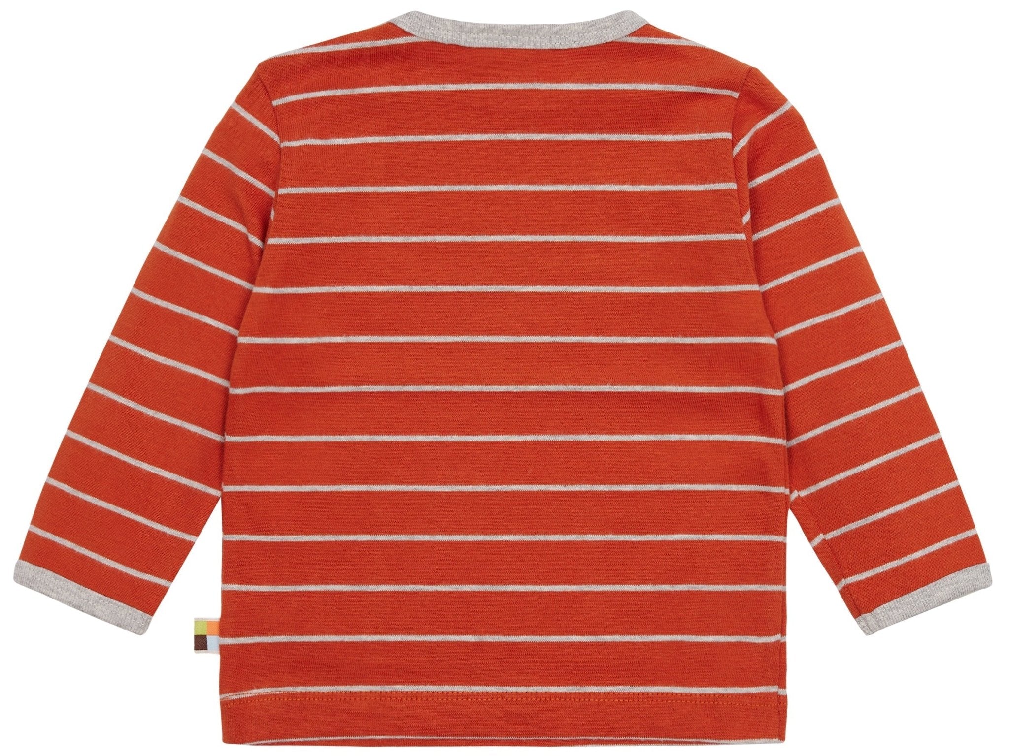 Shirt langarm gestreift - loud + proud - 1132 - ter - 62/68