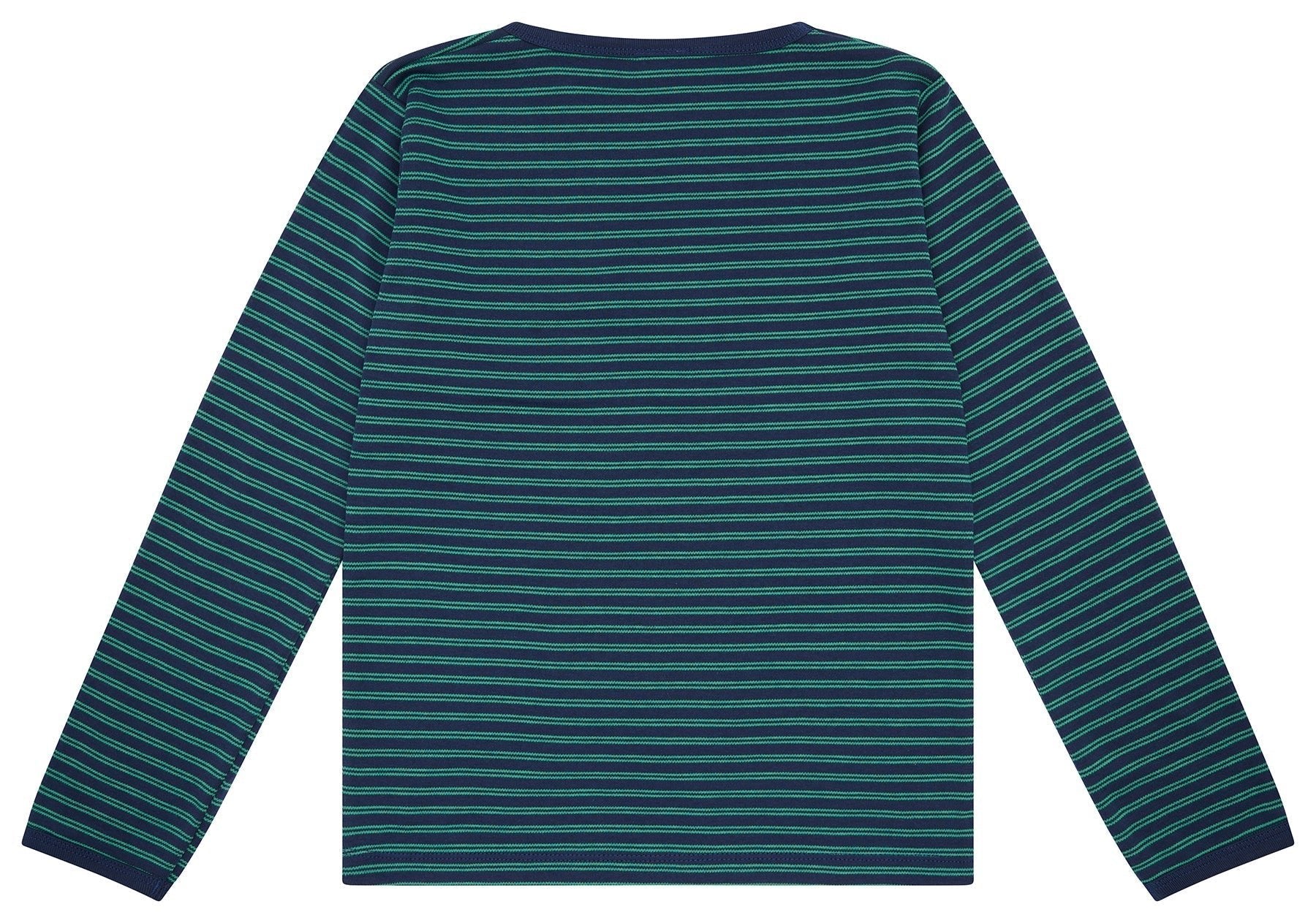 Shirt langarm gestreift - loud + proud - 1158K - ul - 134/140
