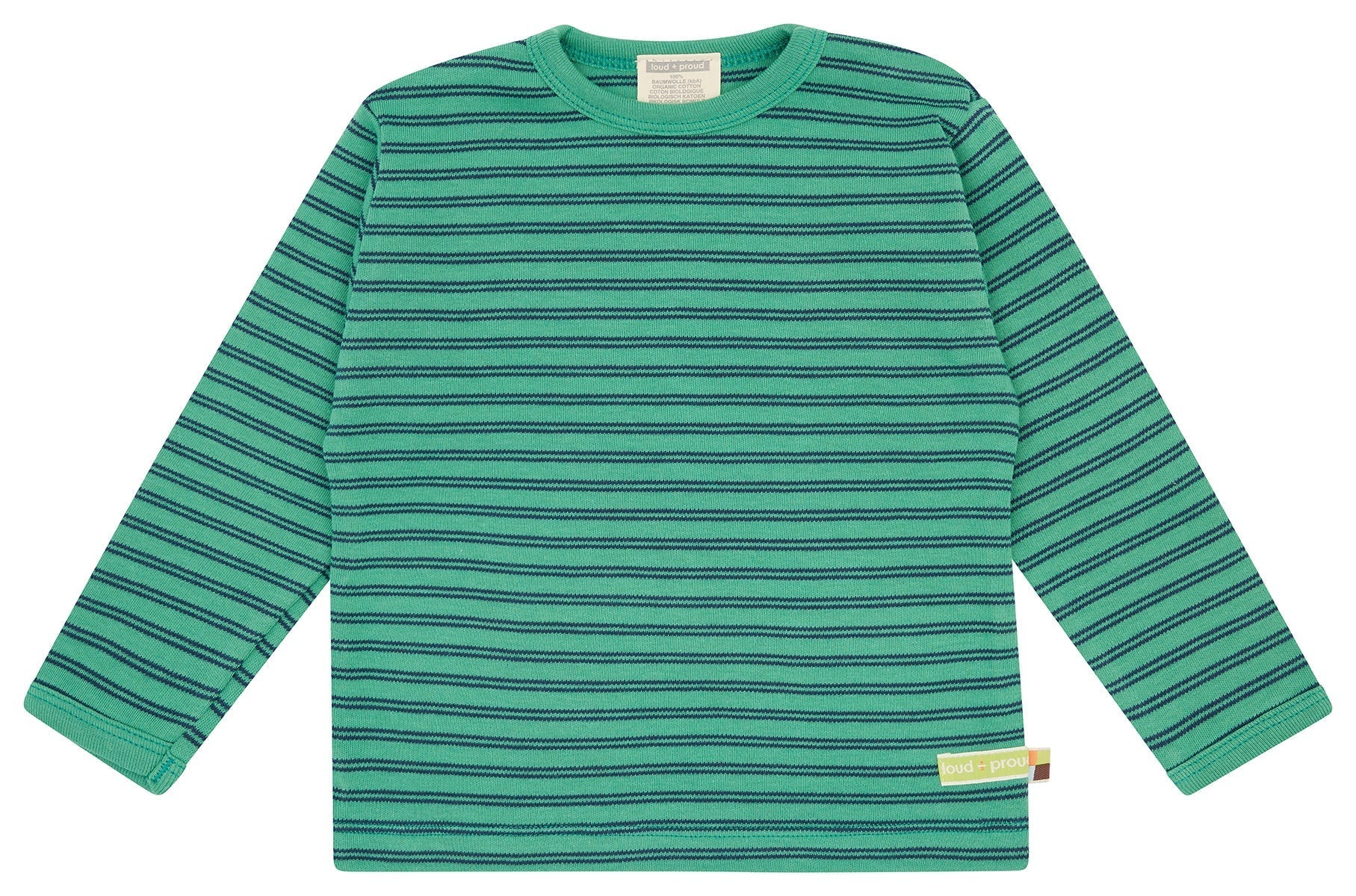 Shirt langarm gestreift - loud + proud - 1158 - pla - 62/68