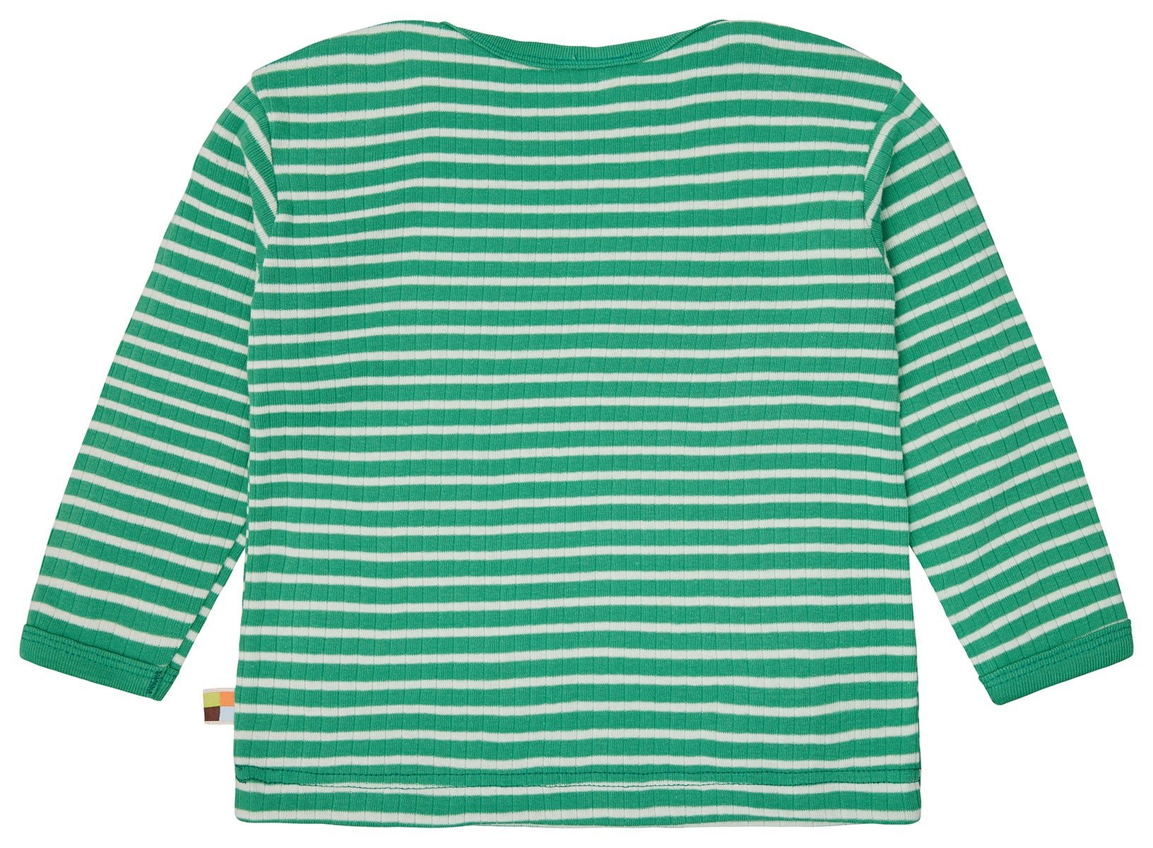 - Shirt langarm gestreift mit Rippe - loud + proud - 1162-pla-62/68