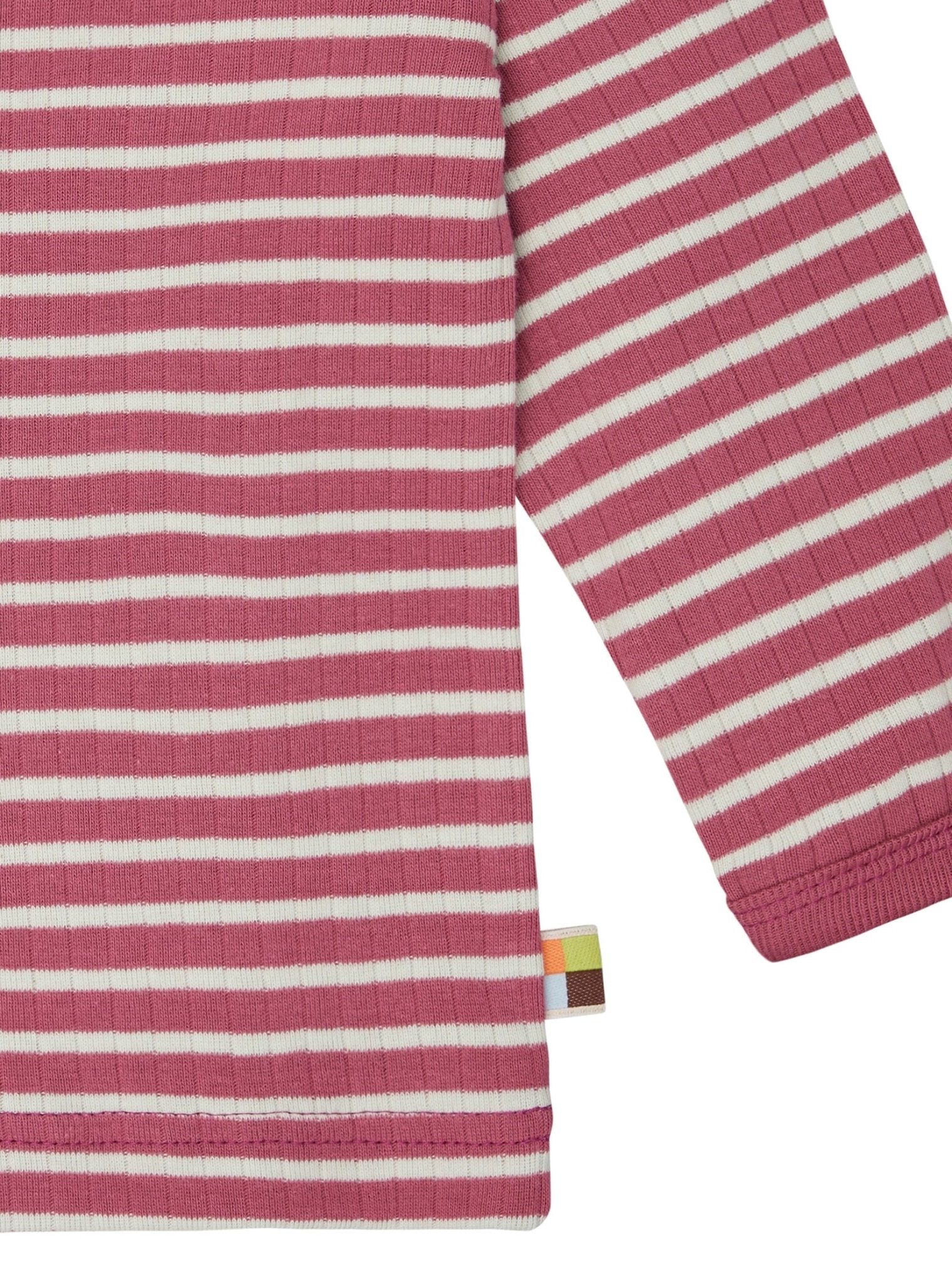 - Shirt langarm gestreift mit Rippe - loud + proud - 1162-rou-62/68