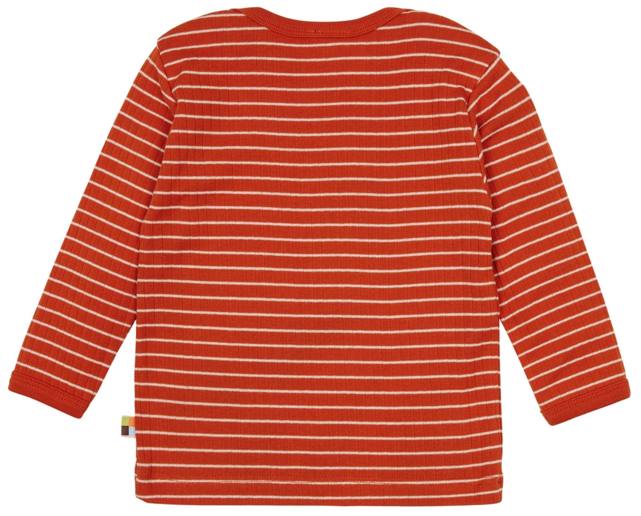 Shirt langarm gestreift mit Rippe - loud + proud - 1134 - ter - 62/68