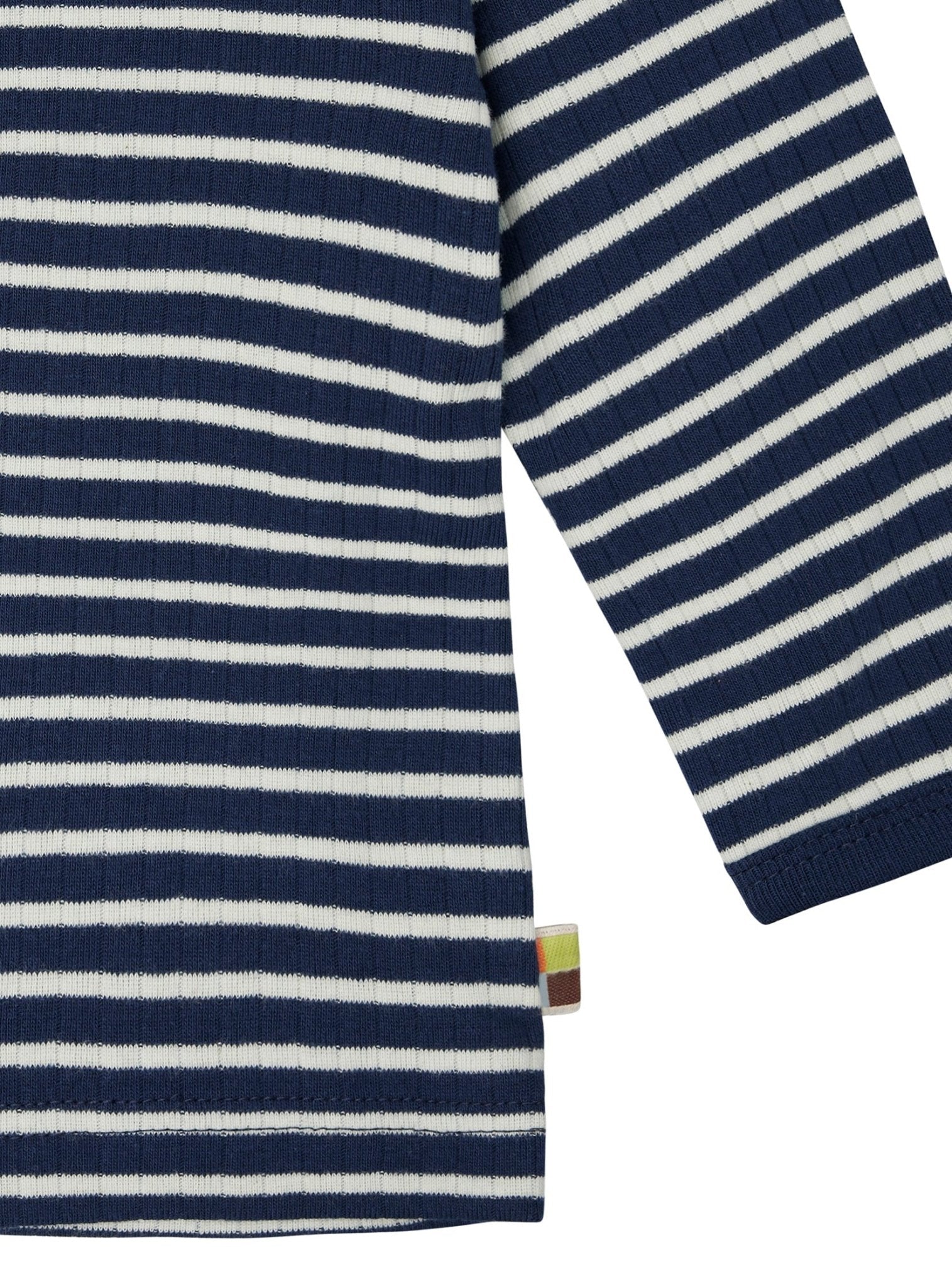 - Shirt langarm gestreift mit Rippe - loud + proud - 1162-ul-62/68