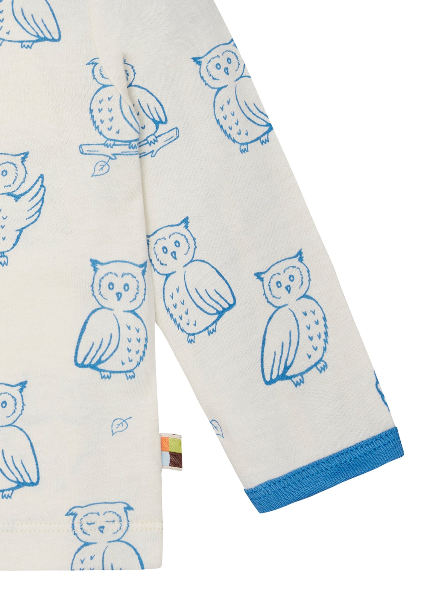 Shirt langarm mit Druck - loud + proud - 1157 - azu - 62/68