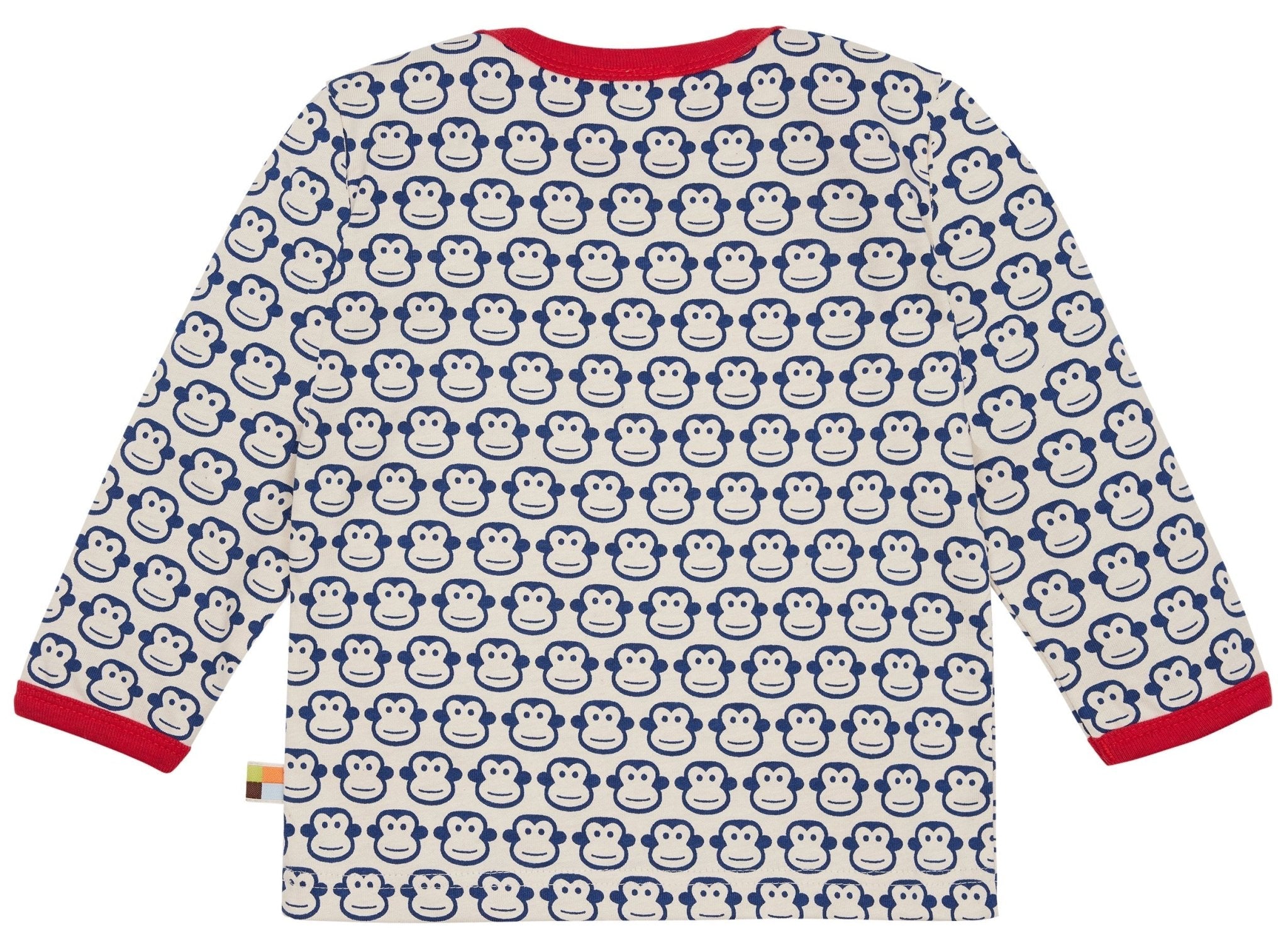 Shirt Langarm mit Druck Affen - loud + proud - 2097 - ul - 62/68