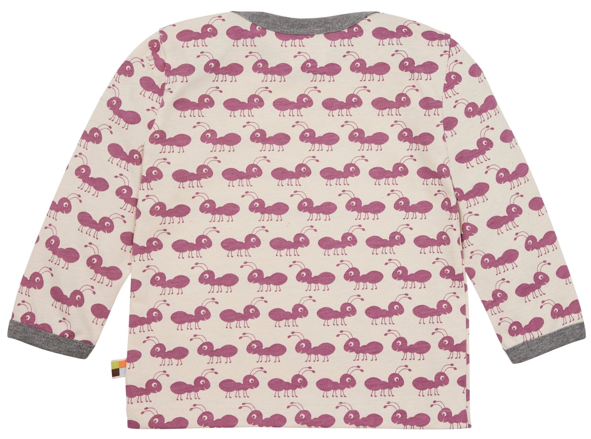 Shirt Langarm mit Druck Ameisen - loud + proud - 2077 - grp - 62/68