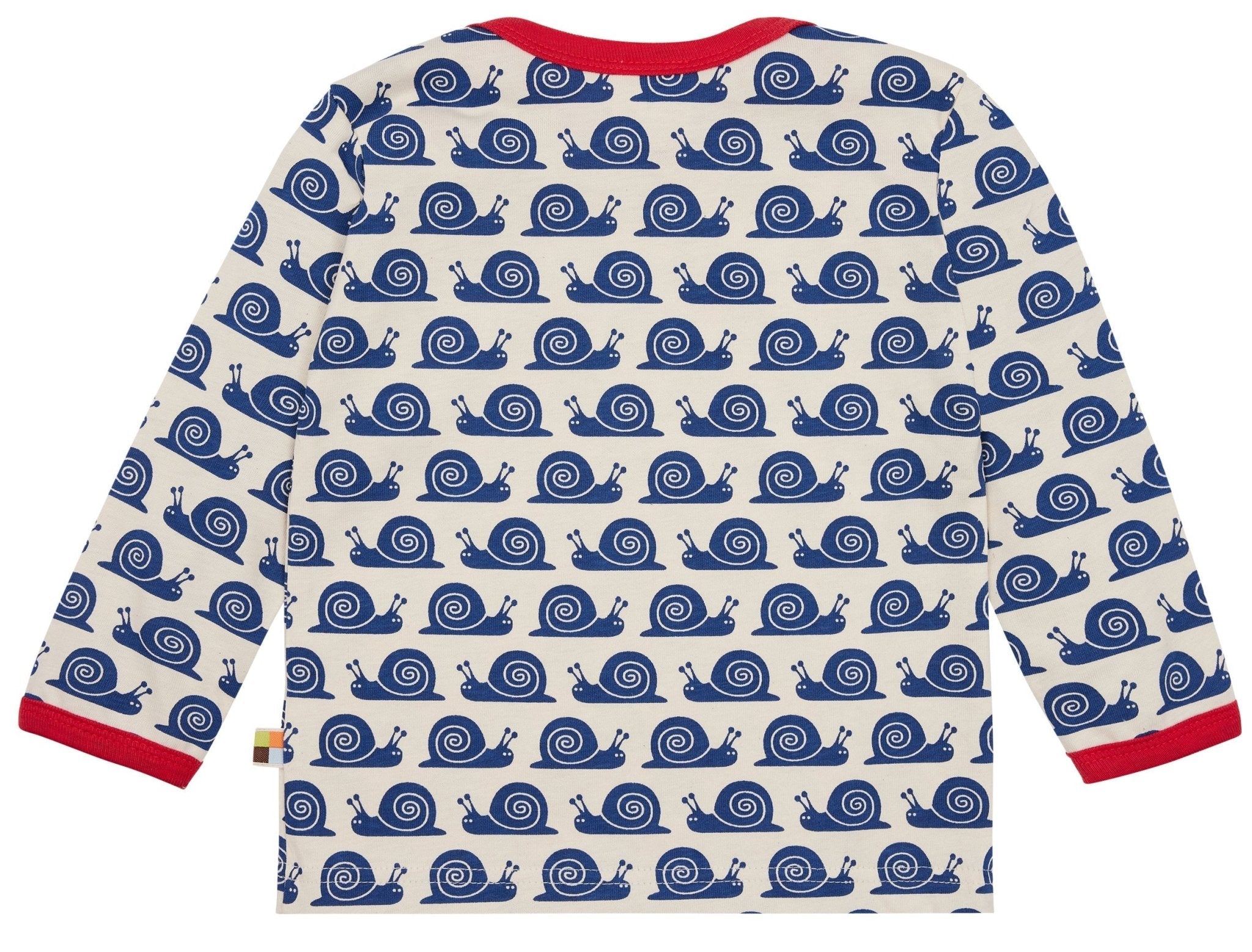 Shirt Langarm mit Druck Schnecken - loud + proud - 2093 - ul - 62/68