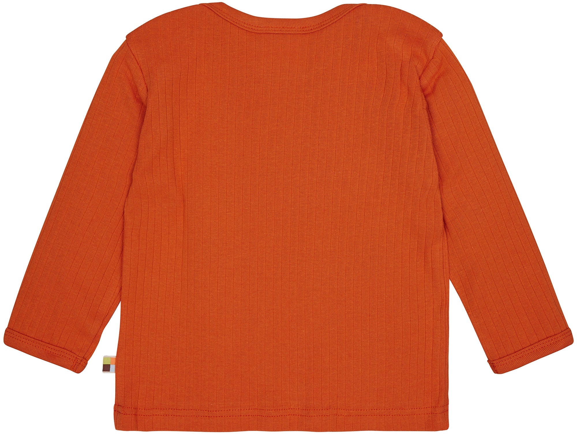 Shirt langarm Uni mit Rippe - loud + proud - 1133 - ter - 50/56