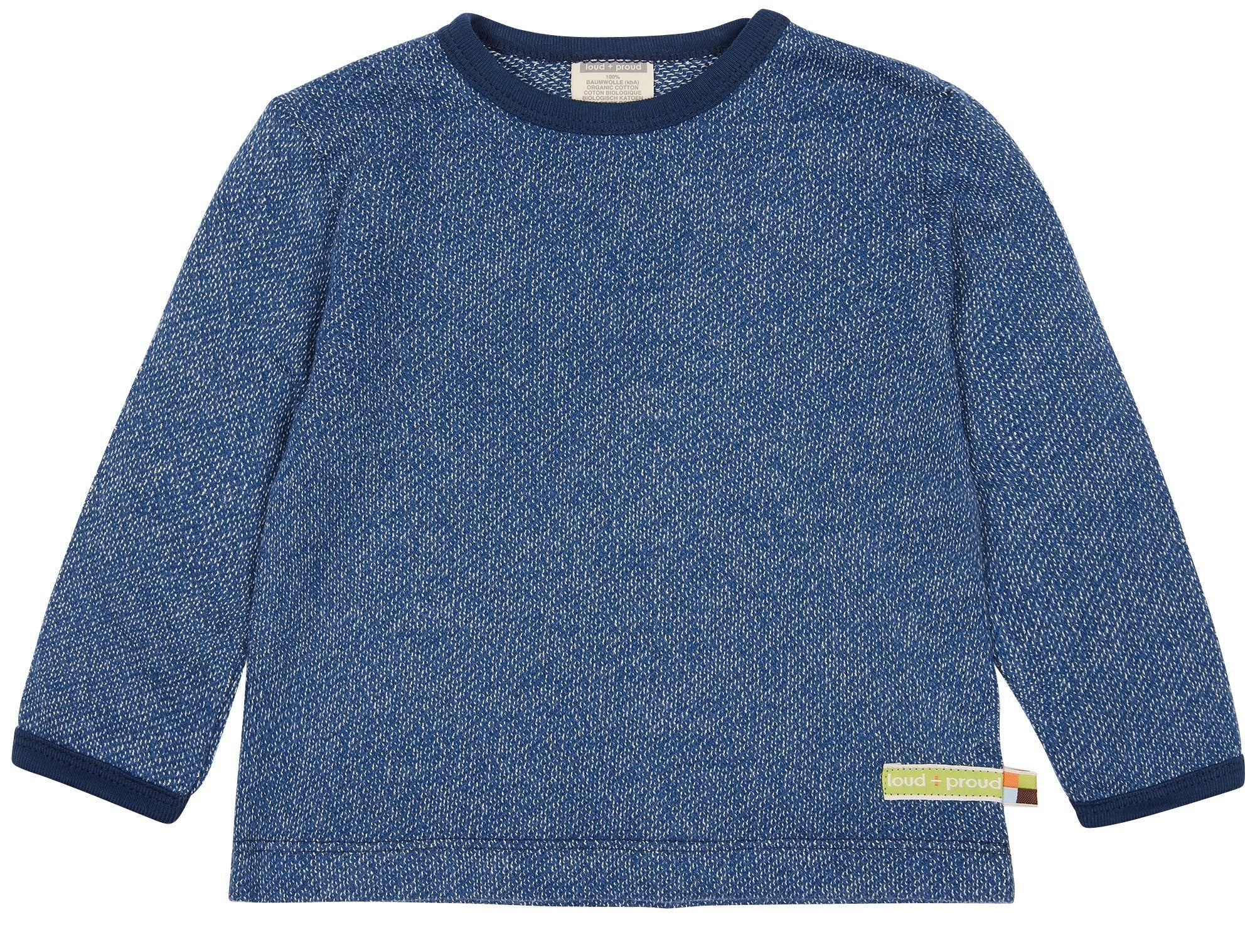 - Shirt Melange Strick - loud + proud - 1078-ul-62/68