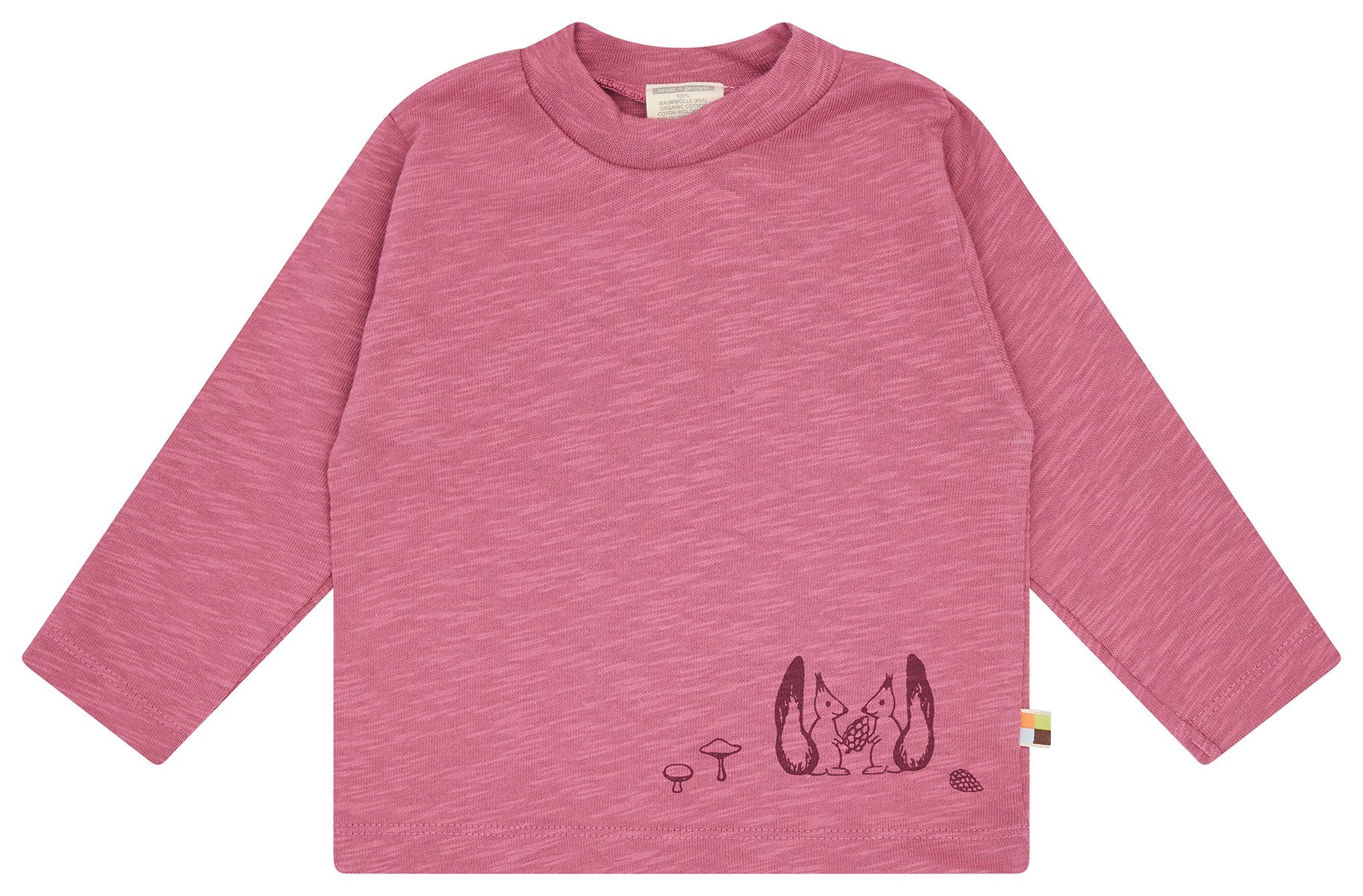 Shirt Slub Jersey - loud + proud - 1193 - rou - 62/68