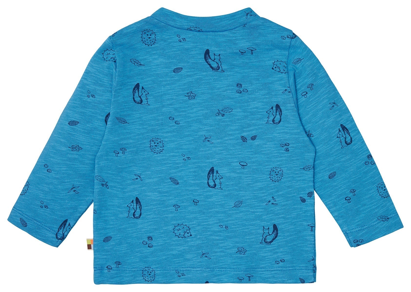 Shirt Slub Jersey mit Druck - loud + proud - 1159 - azu - 62/68