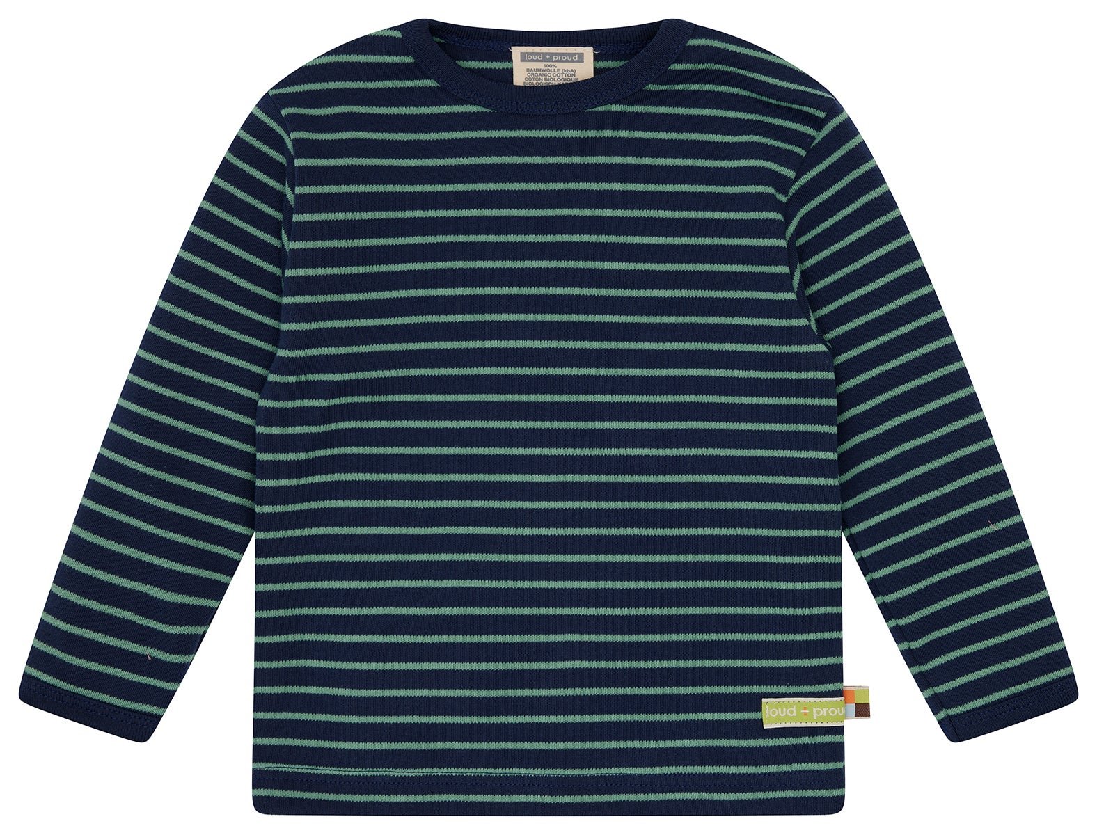 Shirt Streifen - loud + proud - 1176 - ul - 62/68