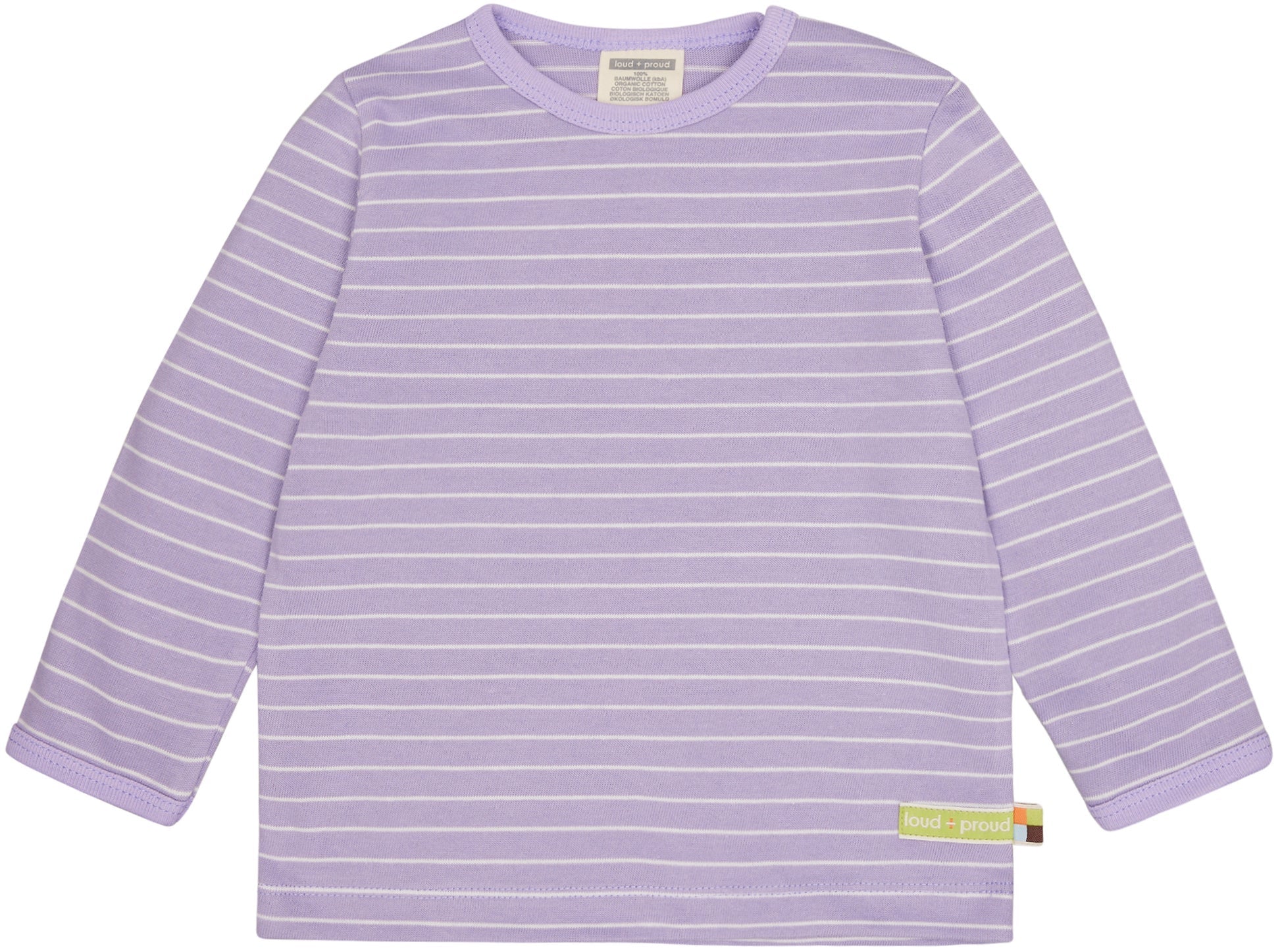 Shirt Streifen - loud + proud - 1142 - lil - 50/56