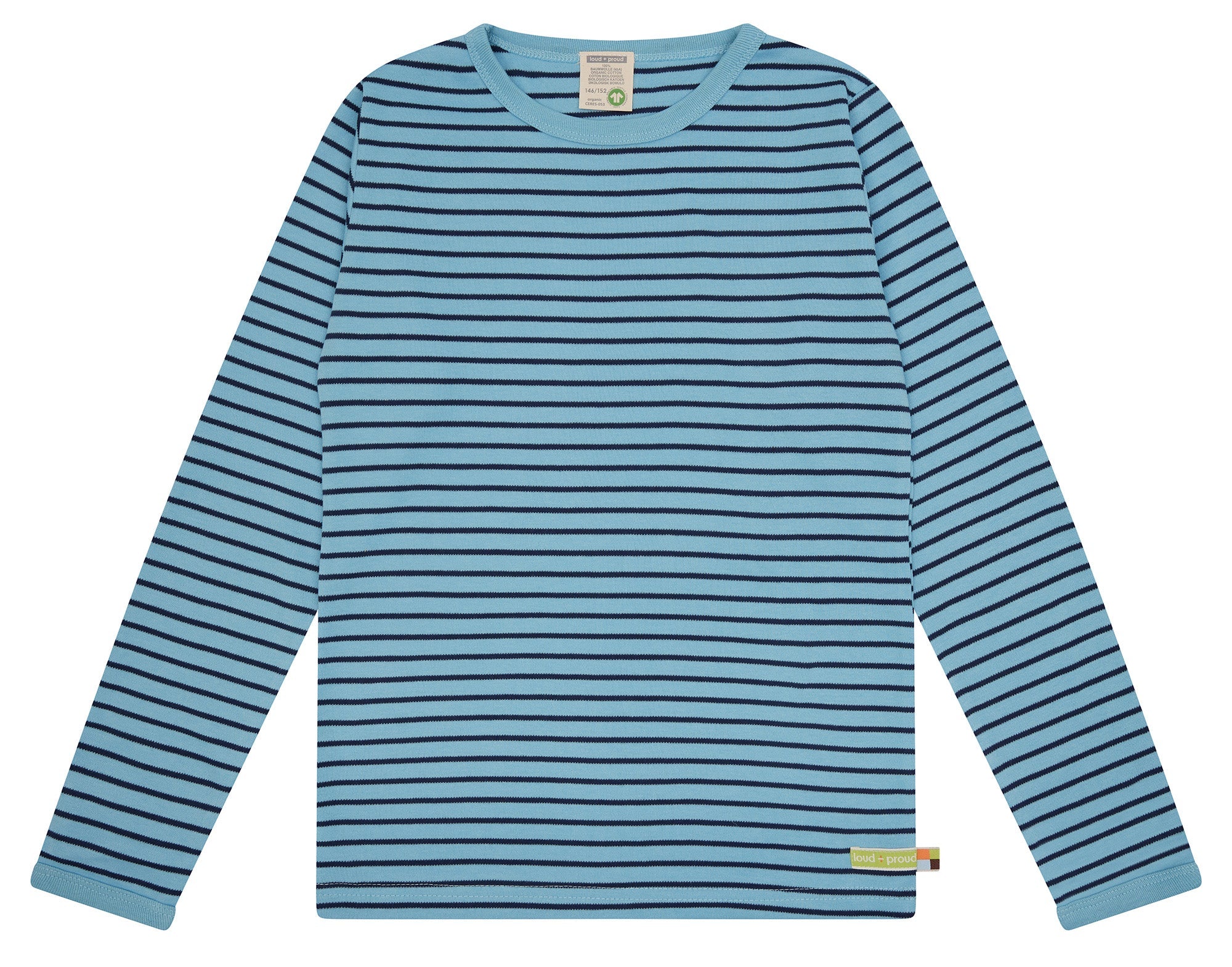 Shirt Streifen - loud + proud - 1176K - air - 134/140