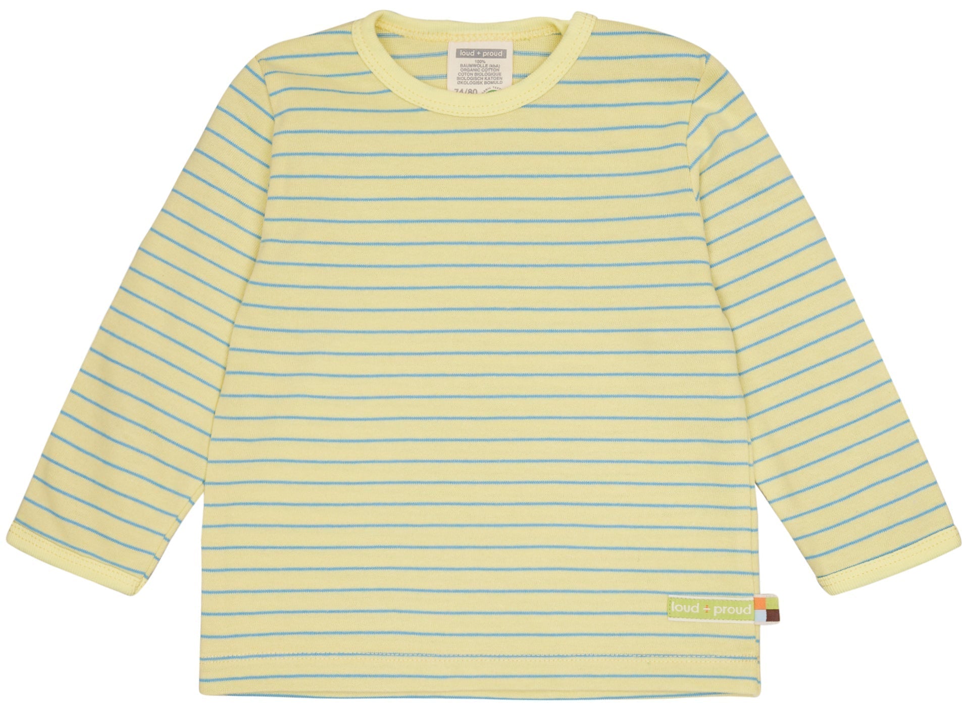 Shirt Streifen - loud + proud - 1142 - bl - 50/56