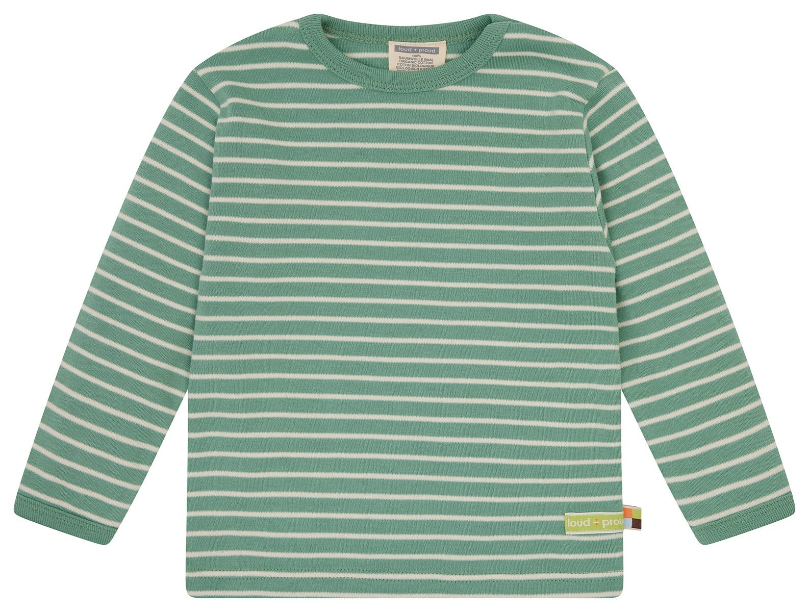 Shirt Streifen - loud + proud - 1176 - bam - 62/68