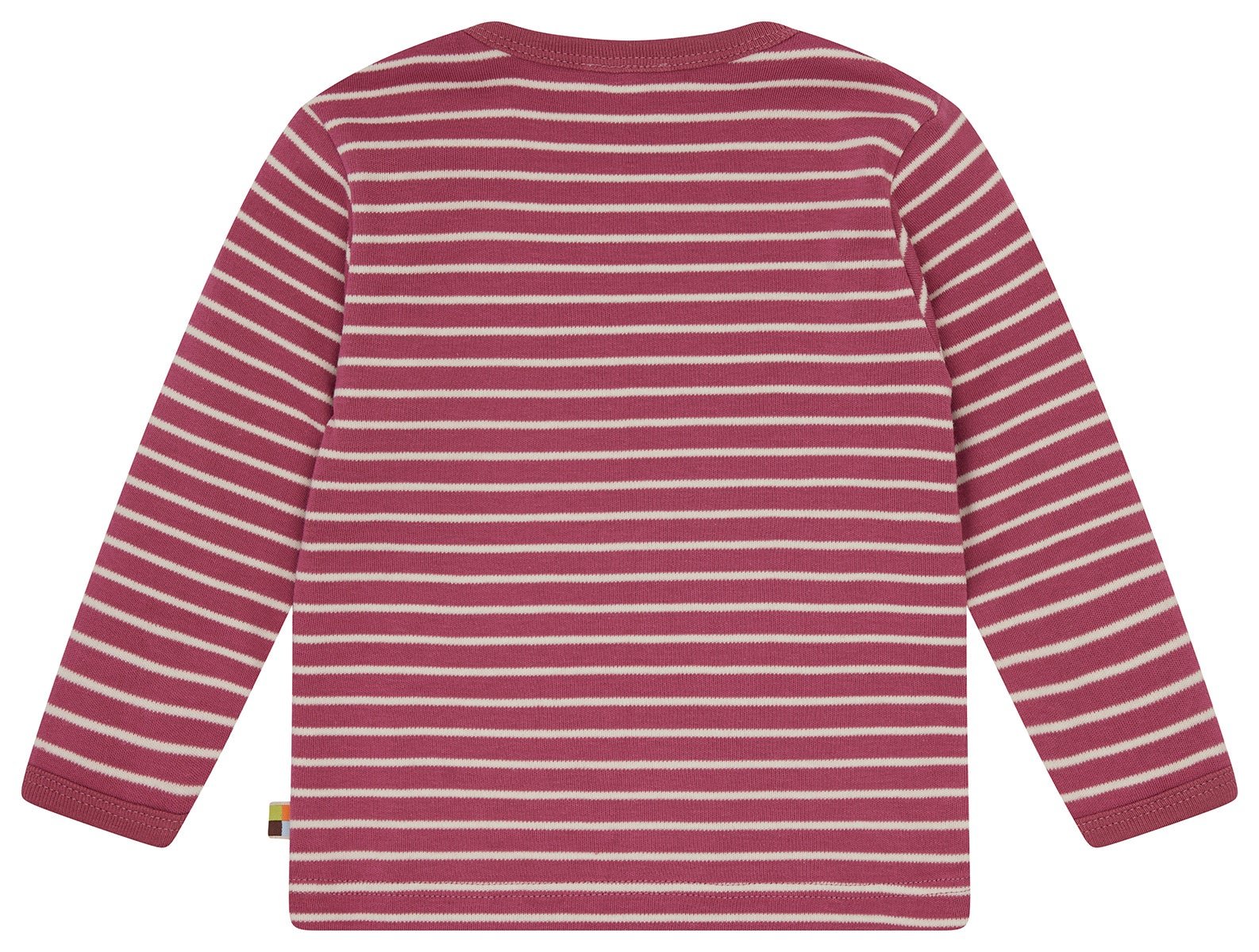 Shirt Streifen - loud + proud - 1176 - rou - 62/68