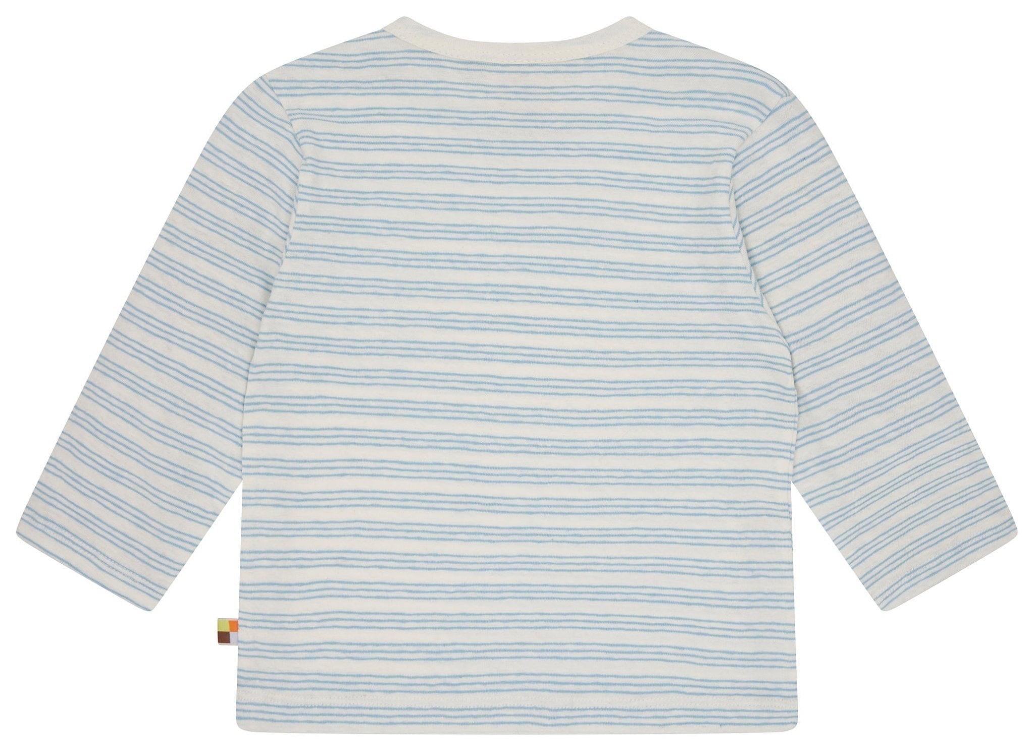 Shirt Streifen mit Leinen - loud + proud - 1180 - air - 62/68