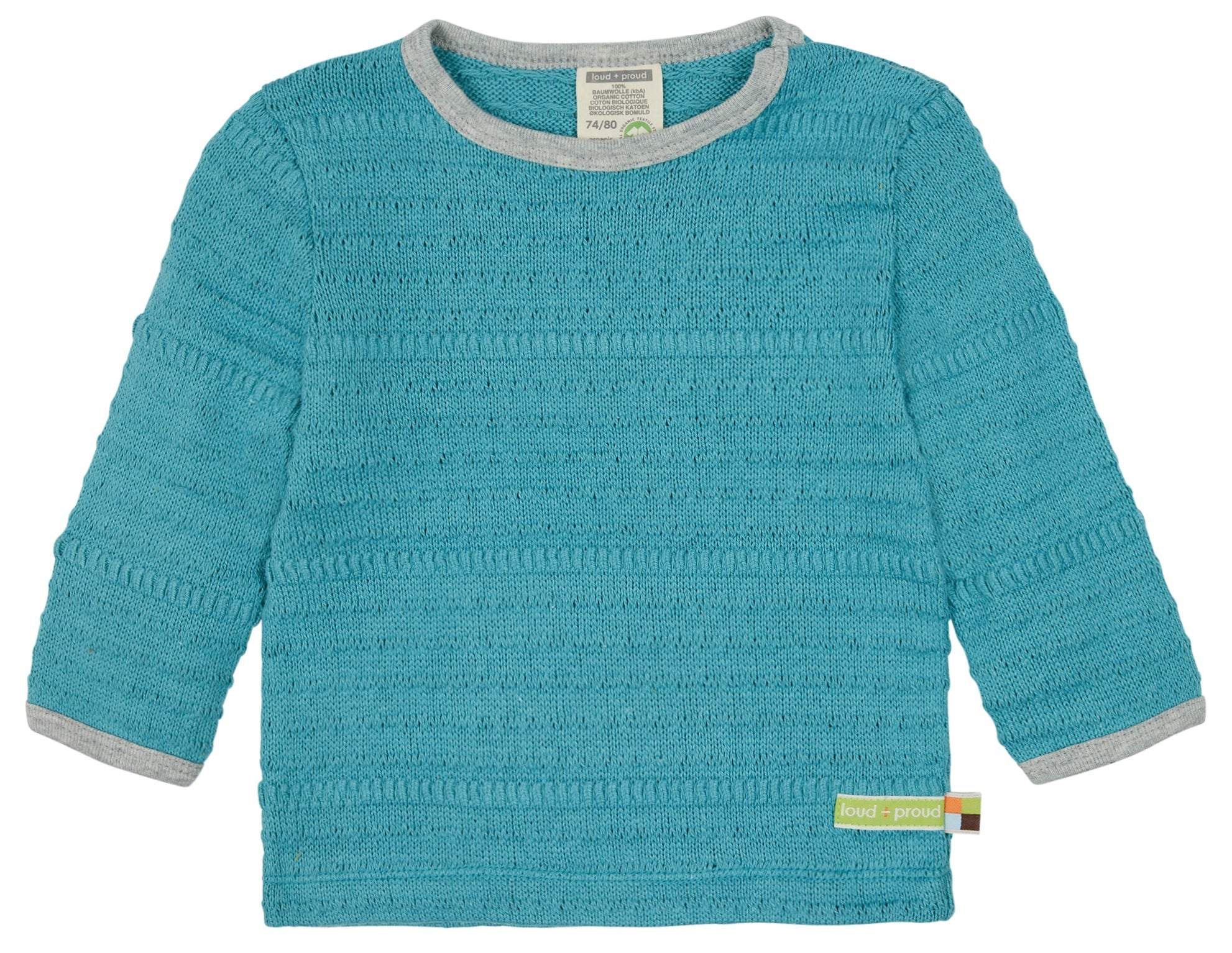 - Shirt Strick - loud + proud - 1107-top-62/68