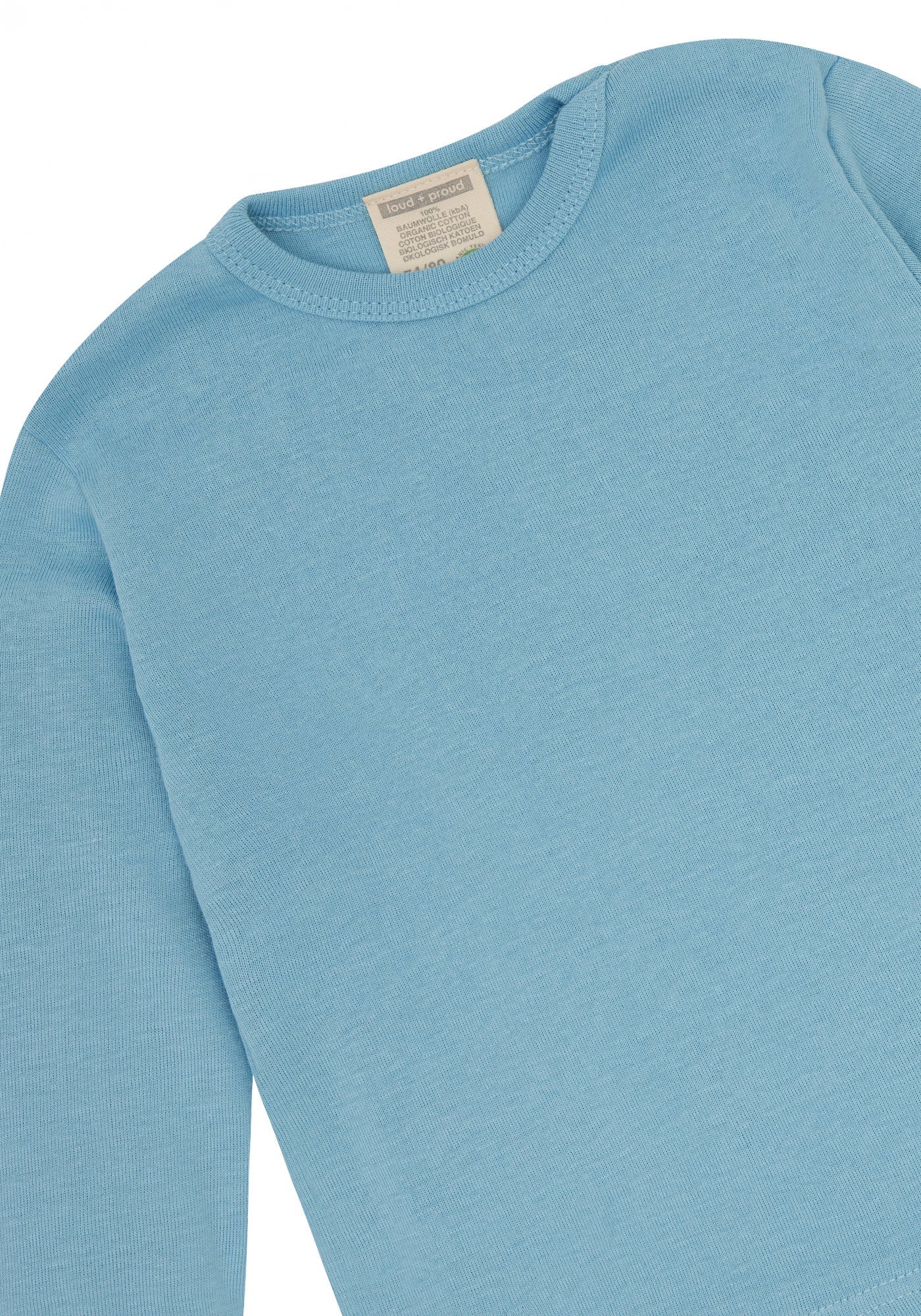 Shirt uni - loud + proud - 1191 - air - 62/68