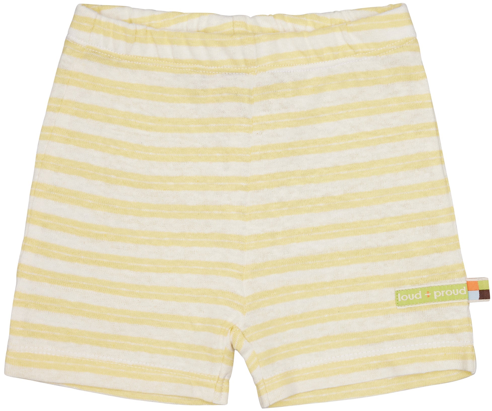 Short Ringel mit Leinen - loud + proud - 4208 - bl - 62/68