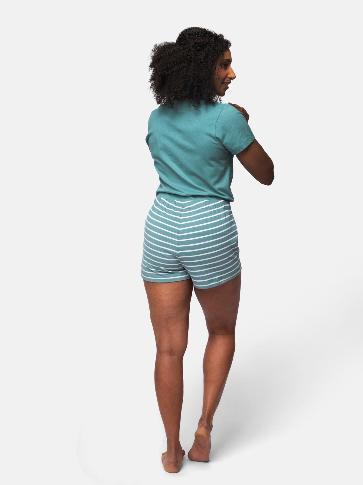 Shorts Ringel aus weichem Jersey - loud + proud - G403-top-36