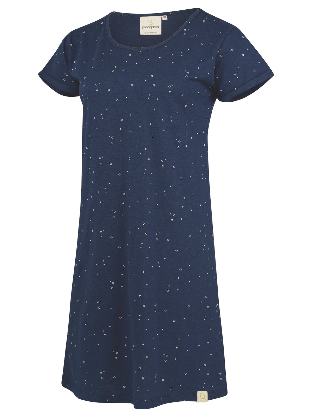 Sleepshirt Slub Jersey mit Druck - loud + proud - G602-ul-36