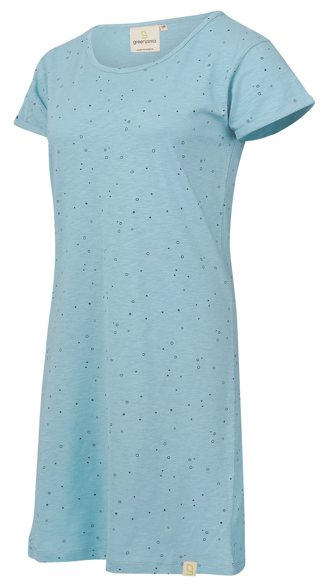 Sleepshirt Slub Jersey mit Druck - loud + proud - G602-lag-36