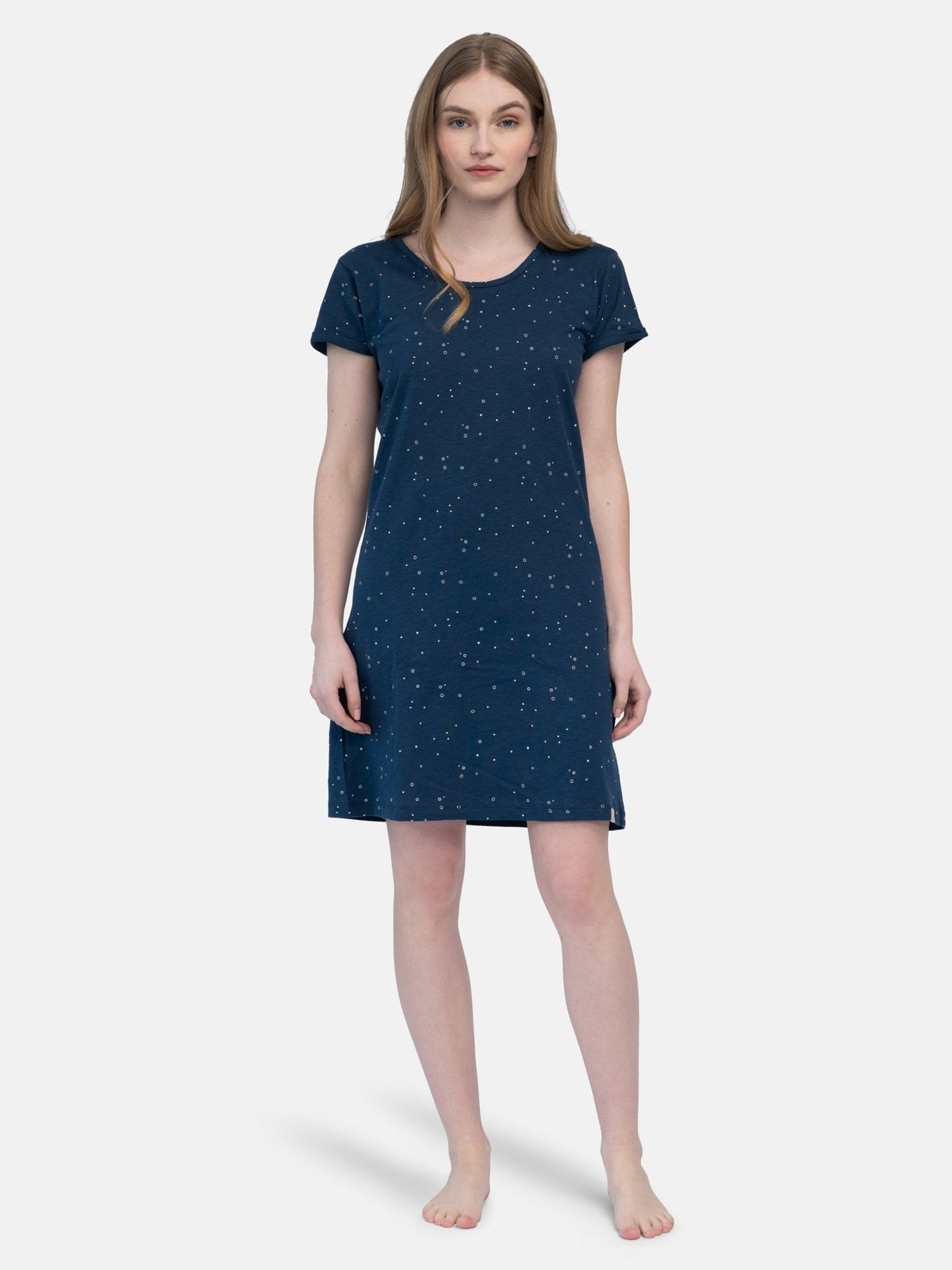 Sleepshirt Slub Jersey mit Druck - loud + proud - G602-ul-36
