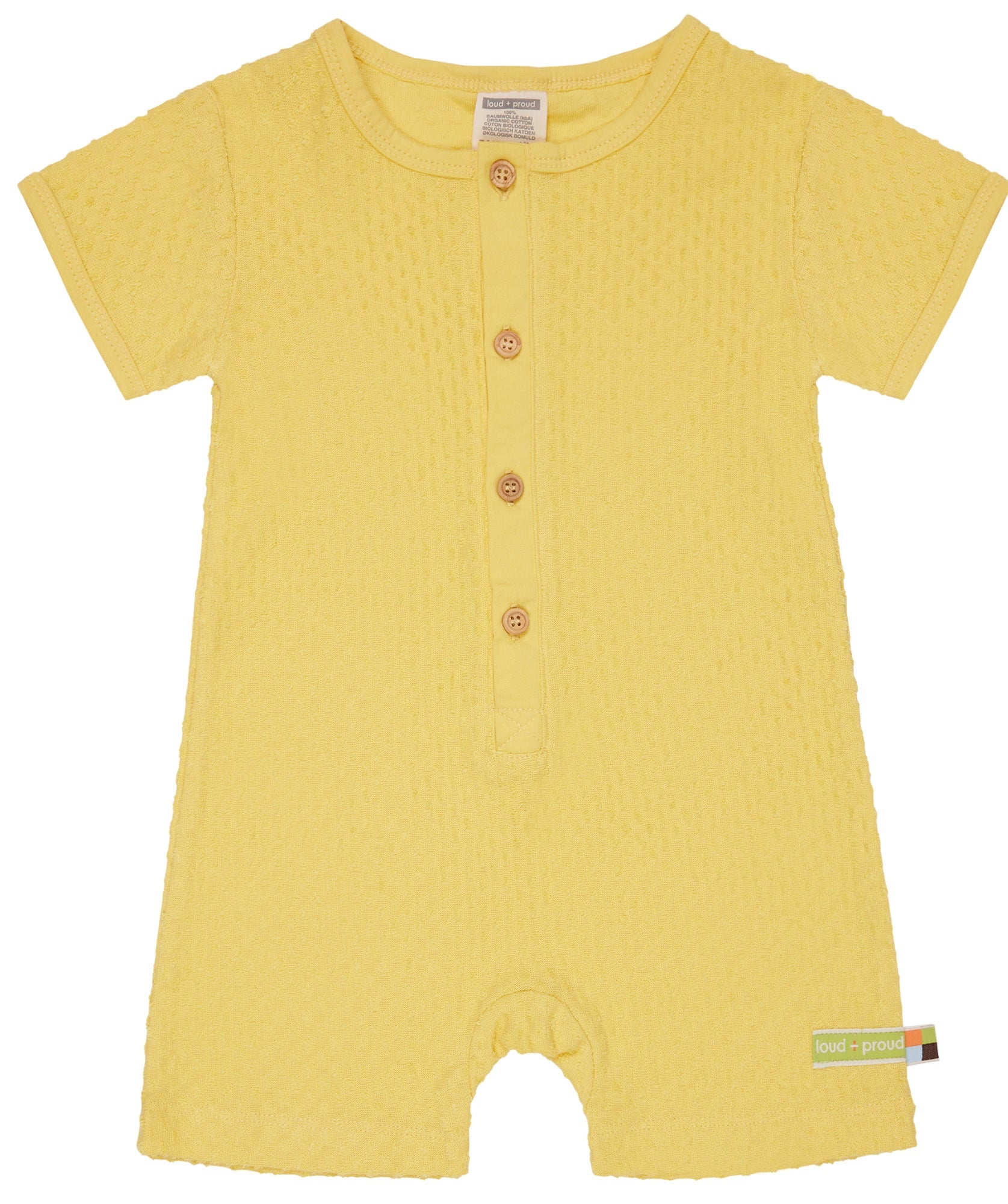 Spieler aus Frottee mit Punkten - loud + proud - 5129 - gol - 50/56