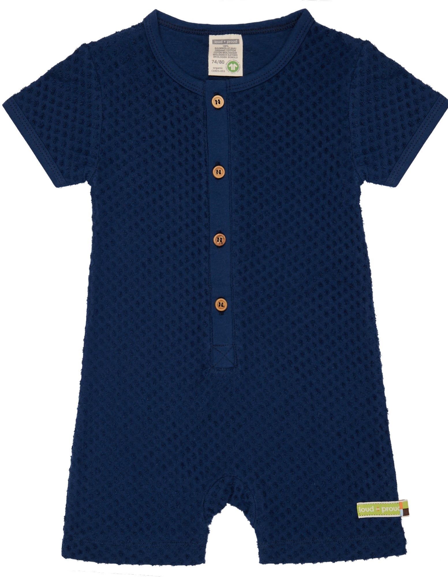 Spieler aus Frottee mit Punkten - loud + proud - 5129 - ul - 50/56