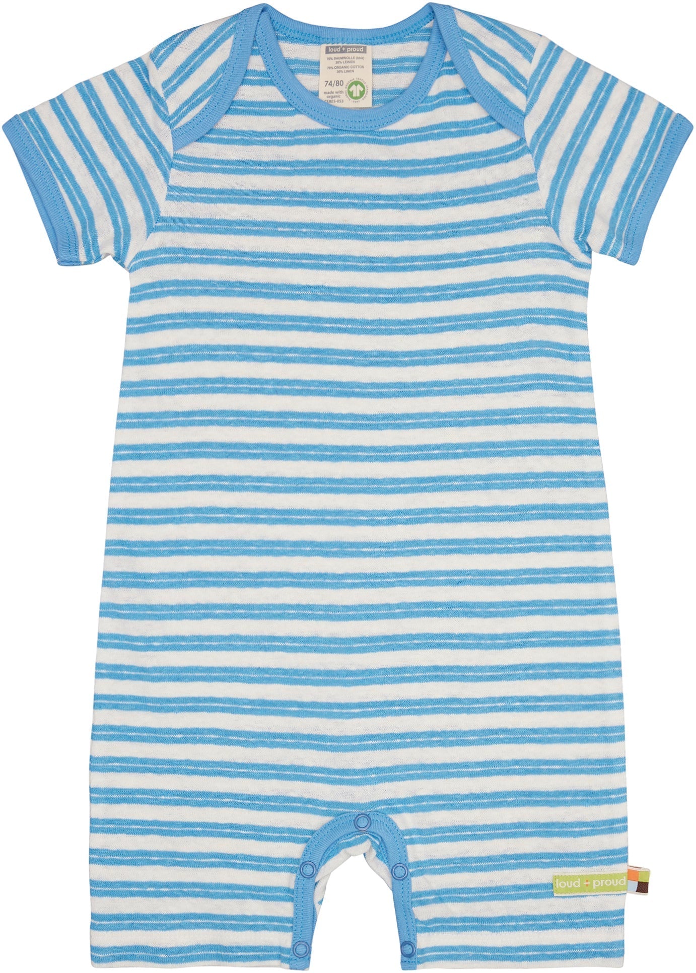 Spieler Streifen mit Leinen - loud + proud - 5146 - bas - 50/56