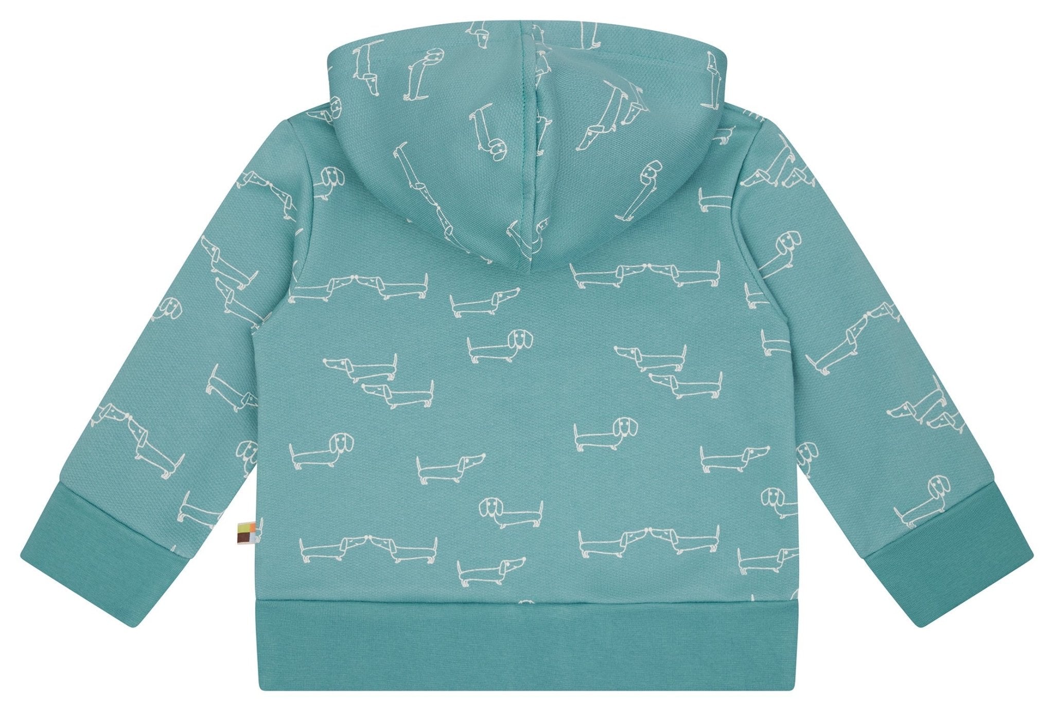 Sweatjacke mit Kapuze - loud + proud - 3162 - ore - 62/68