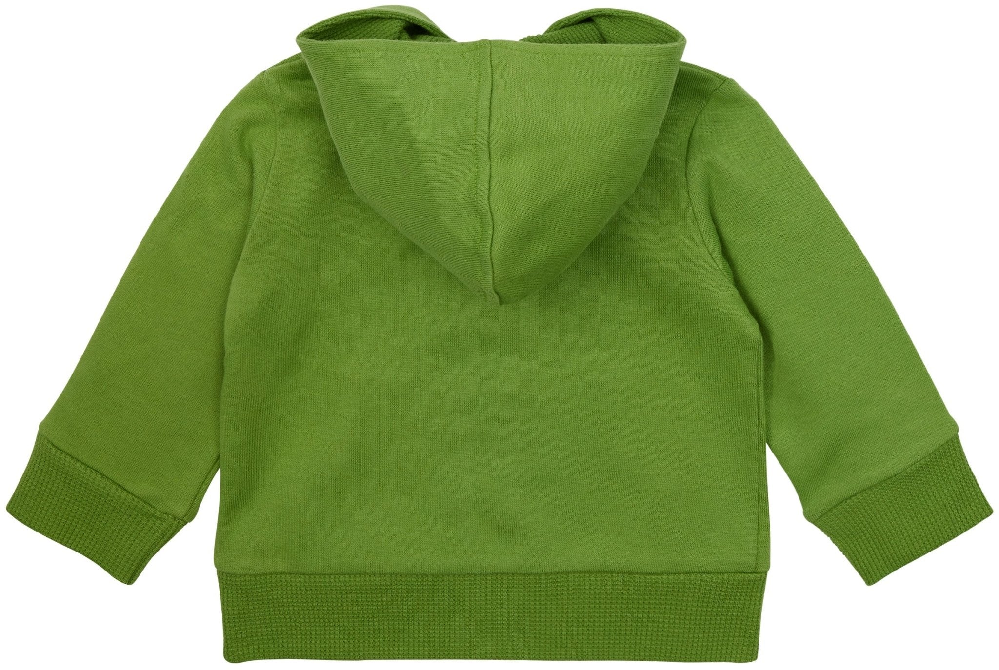 Sweatjacke mit Kapuze - loud + proud - 3134 - grs - 62/68