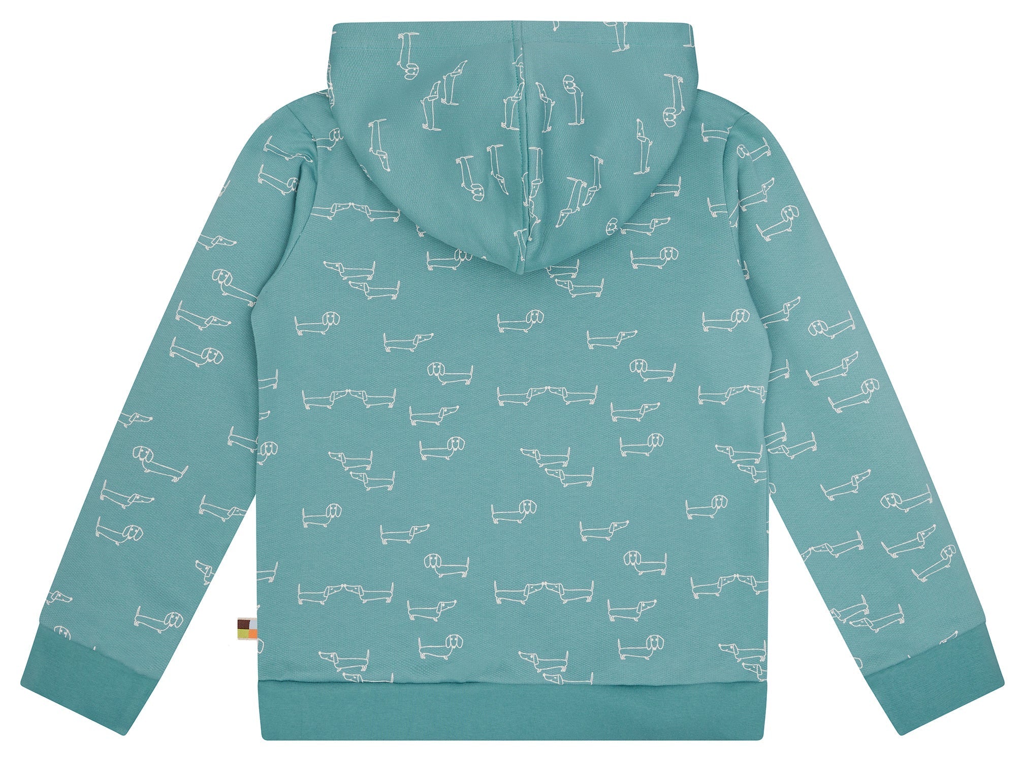 Sweatjacke mit Kapuze - loud + proud - 3162K - ore - 134/140