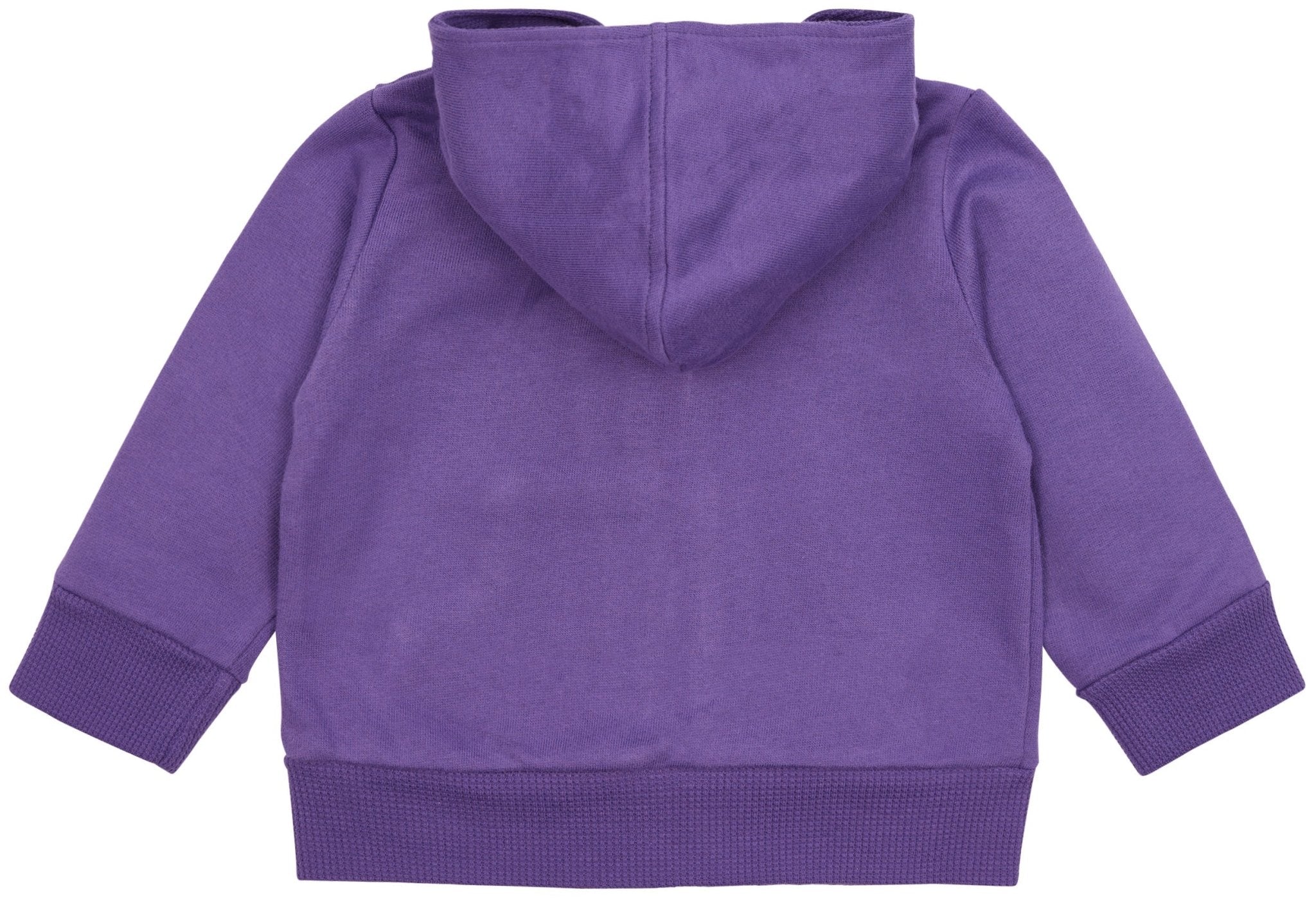 Sweatjacke mit Kapuze - loud + proud - 3134 - vio - 62/68