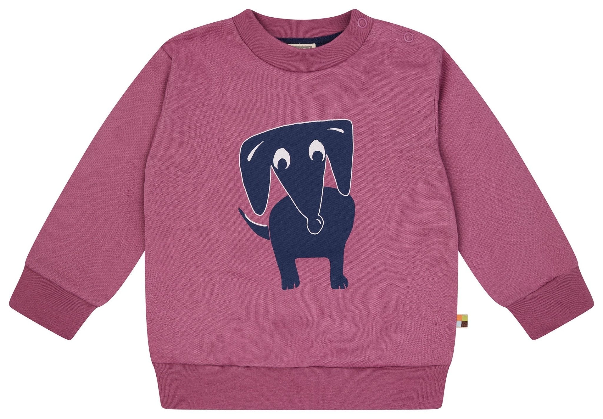 Sweatshirt mit Druckmotiv - loud + proud - 1201 - grp - 62/68