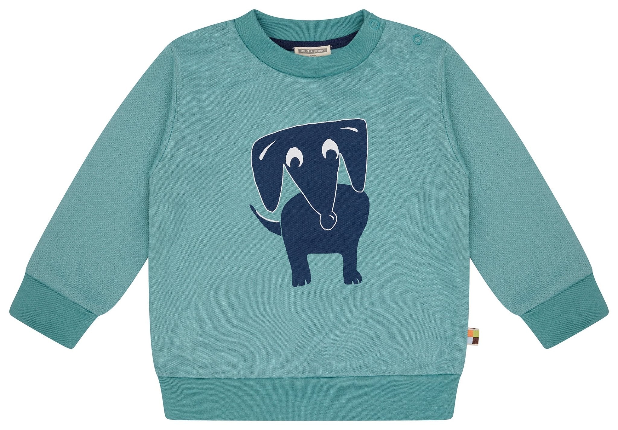 Sweatshirt mit Druckmotiv - loud + proud - 1201 - ore - 62/68