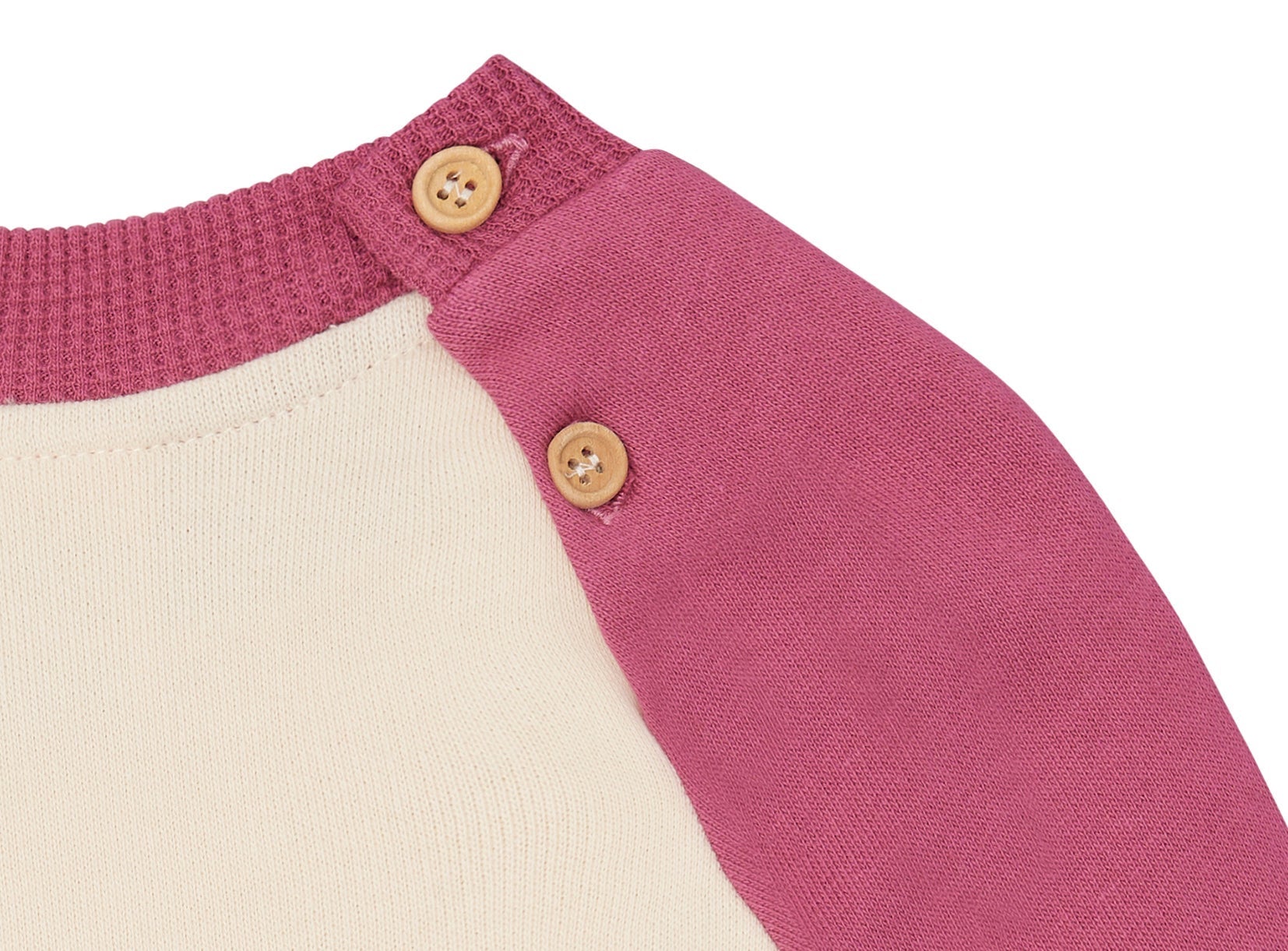 Sweatshirt mit Raglanärmeln - loud + proud - 1160 - van/rou - 62/68