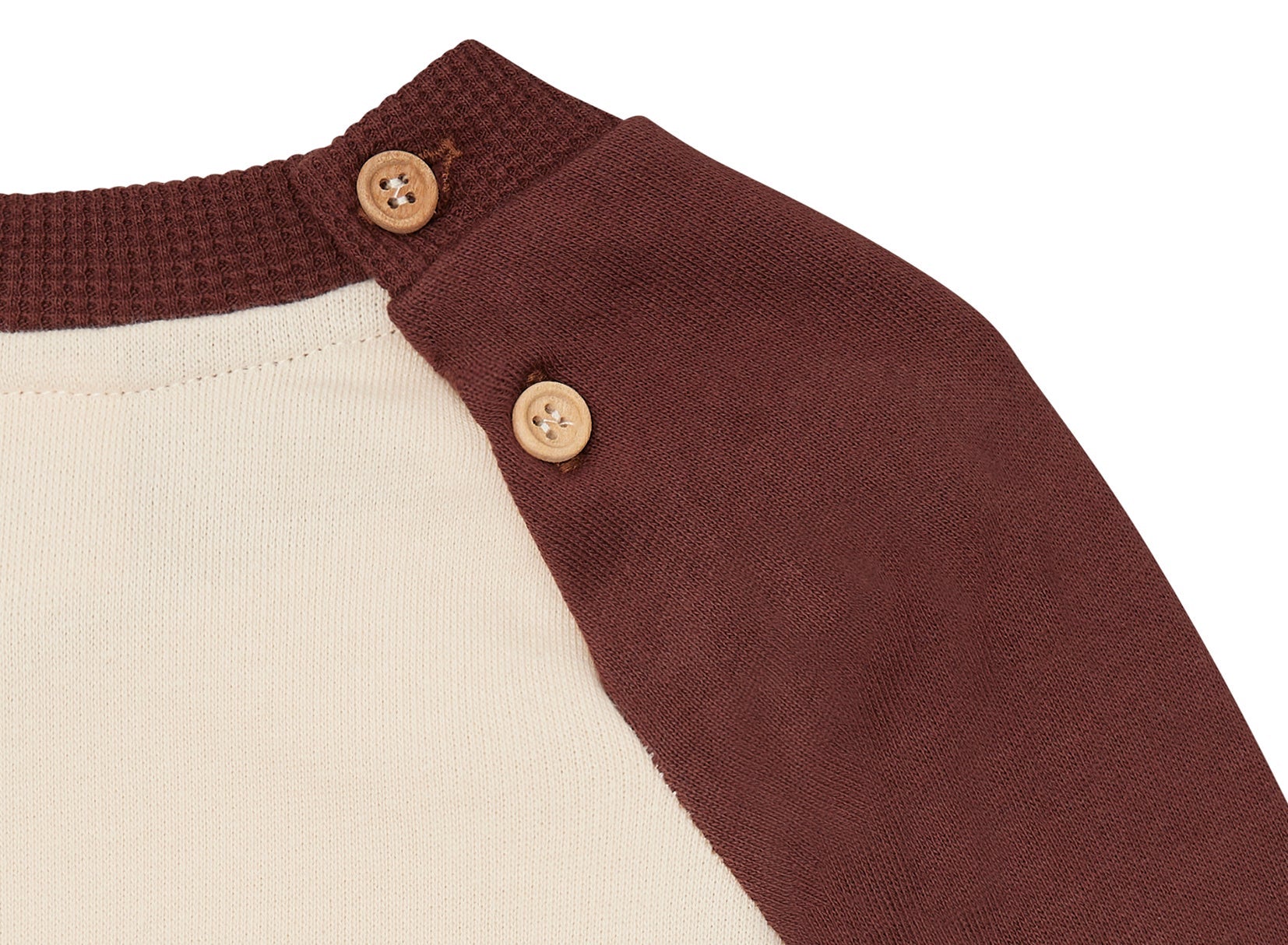 Sweatshirt mit Raglanärmeln - loud + proud - 1160 - van/woo - 62/68